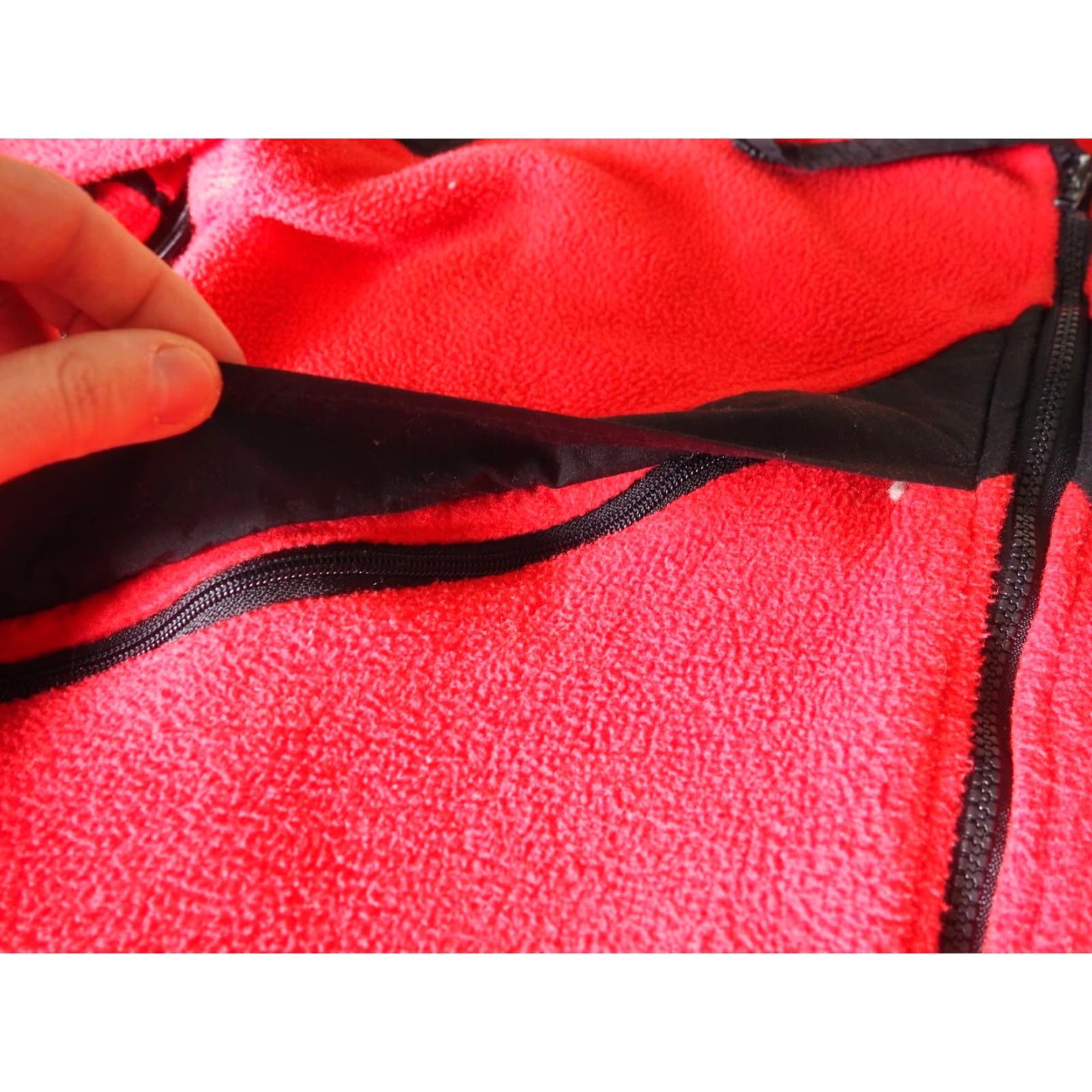 Vintage VTG Lowe Alpine Systems Jacket Mens L Fleece Outdoor Hiking Red Black 80s 90s Vintage Casual Activewear Zip Hoodie? Size US L / EU 52-54 / 3 - 6 Thumbnail
