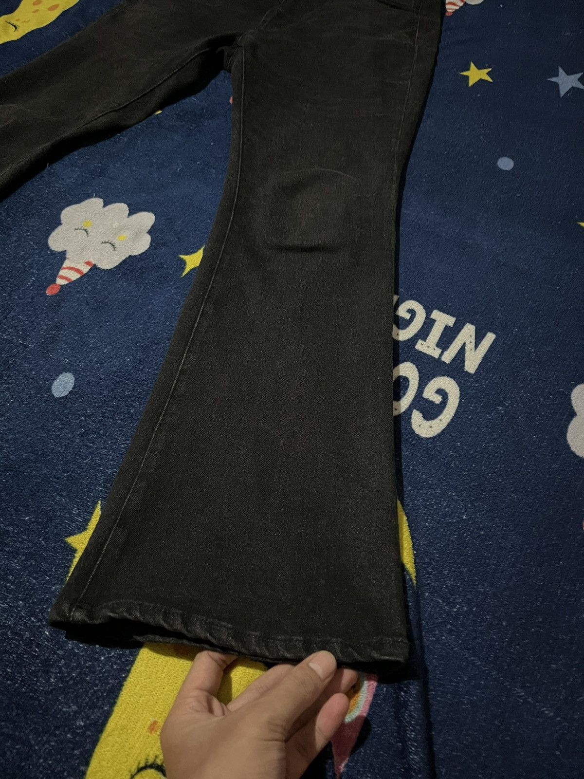 Japanese Brand LILL Skinny Flare Denim Jeans Size US 30 / EU 46 - 4 Thumbnail