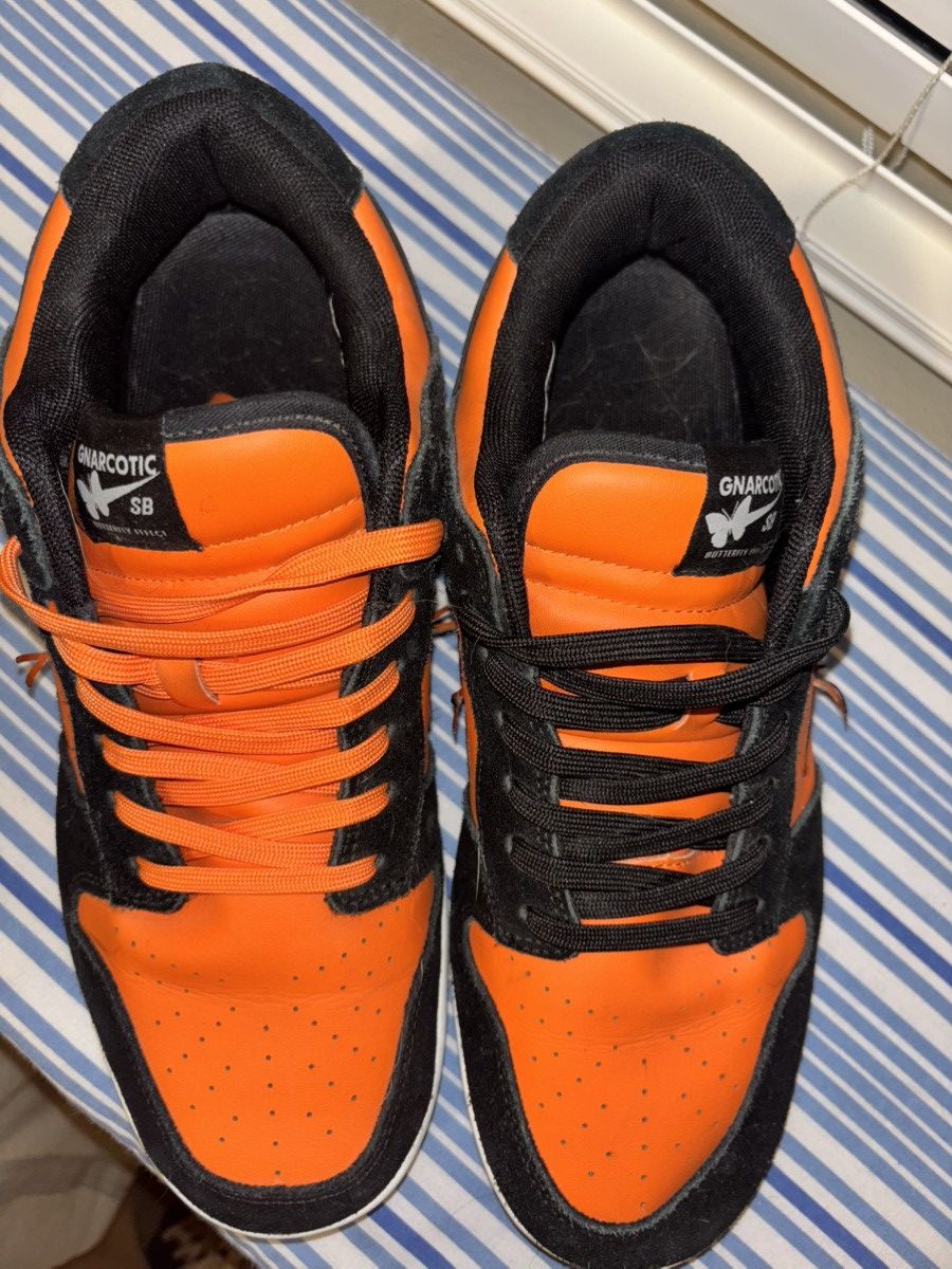 Gnarcotic Gnarcotic First released shoe orange n black dunk butterfly Size US 13 / EU 46 - 6 Thumbnail