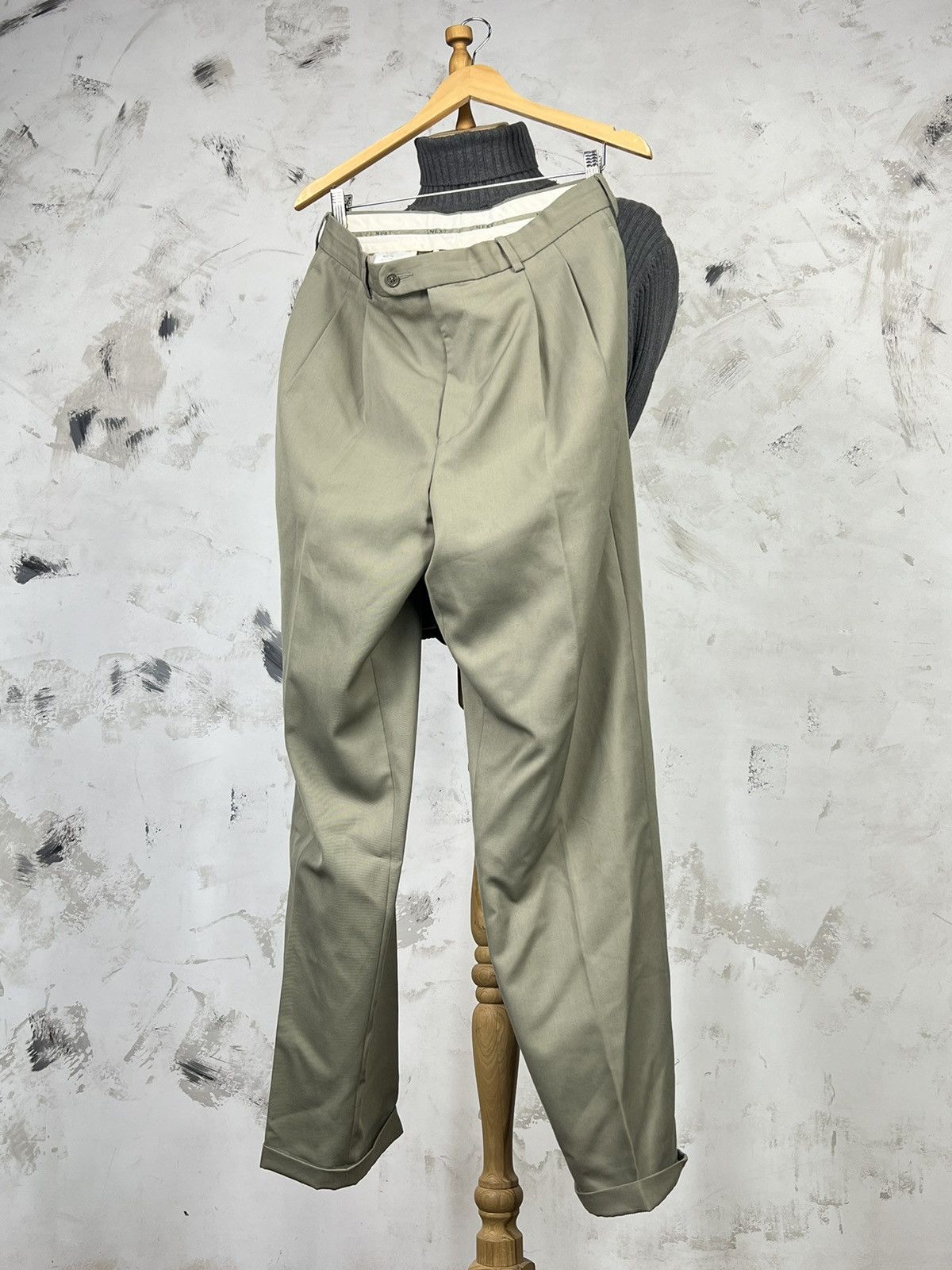 NEXT Vintage Next Lightweight Pleated Trousers Pants Size M-L 34 Size US 34 / EU 50 - 5 Thumbnail