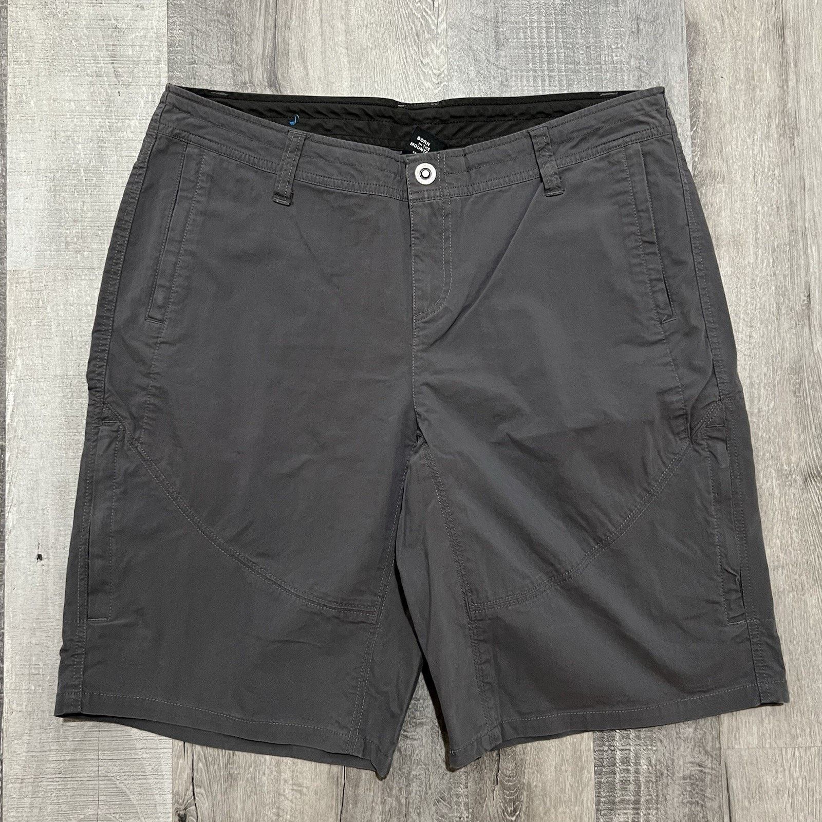 Kuhl Kuhl Shorts Pockets Snap Outdoors Hiking Gray Casual Trek 16 Size 38" / US 16 / IT 52 - 1 Thumbnail