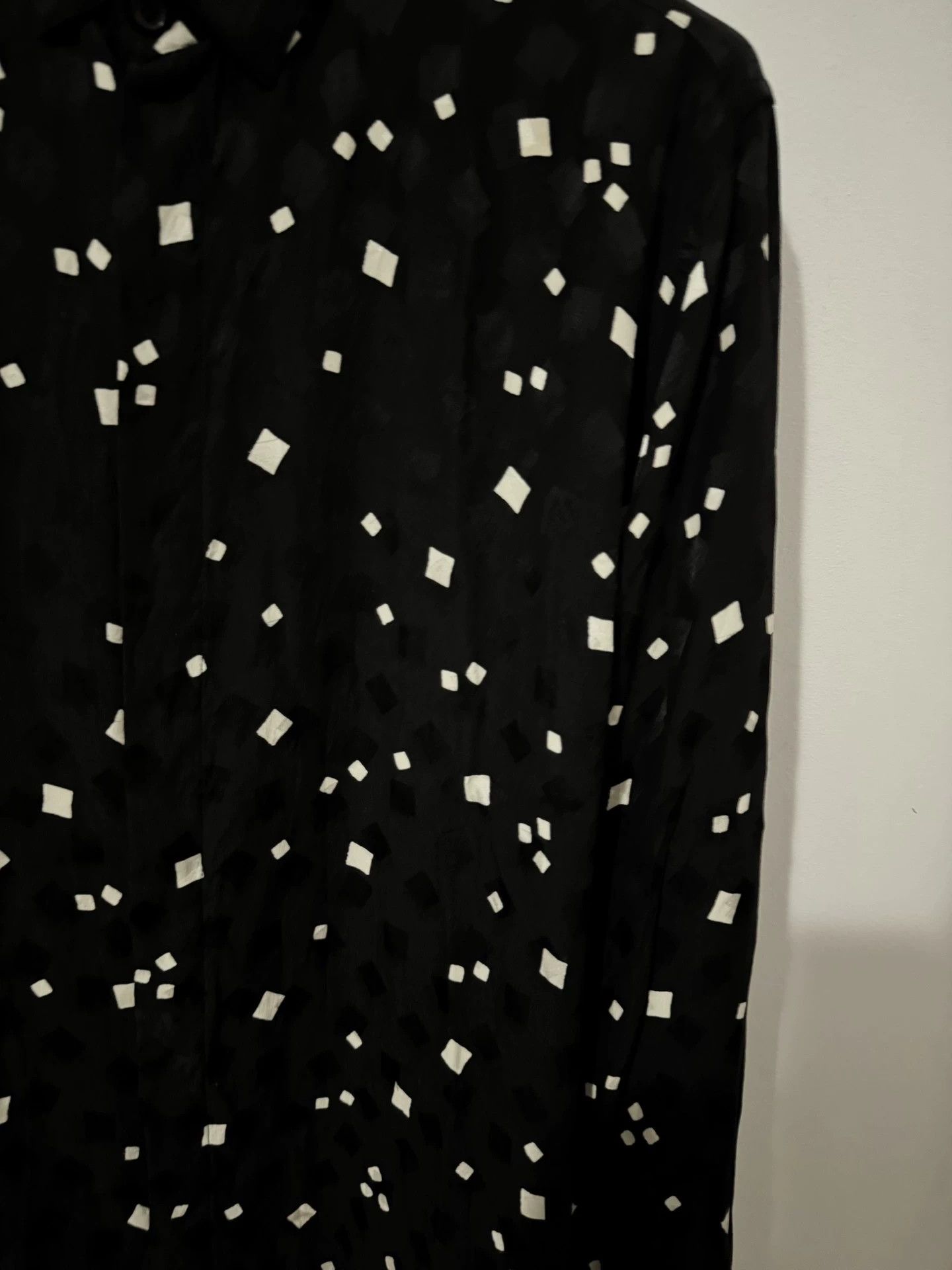 Saint Laurent Paris Authentic Saint Laurent SLP white checkered shirt Size US XL / EU 56 / 4 - 3 Thumbnail