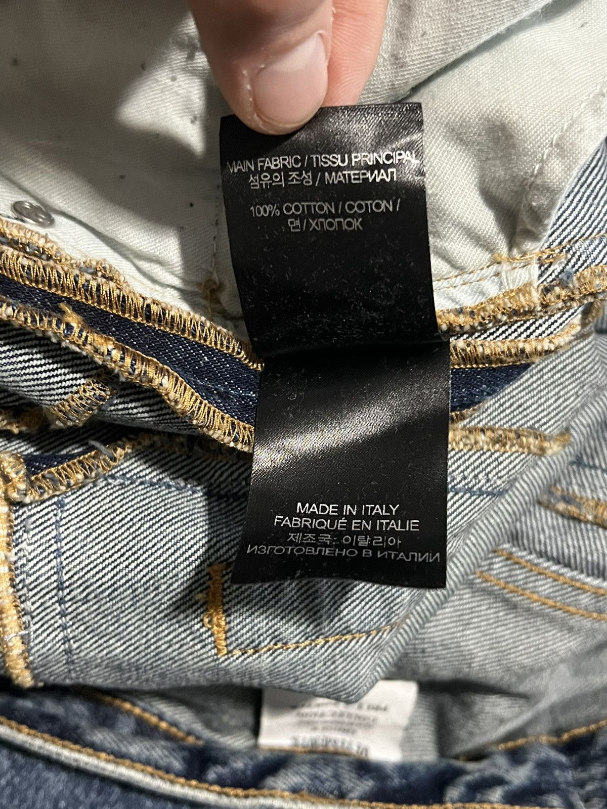 Vetements Vetements baggy patched knee distressed jeans Size US 34 / EU 50 - 21 Thumbnail