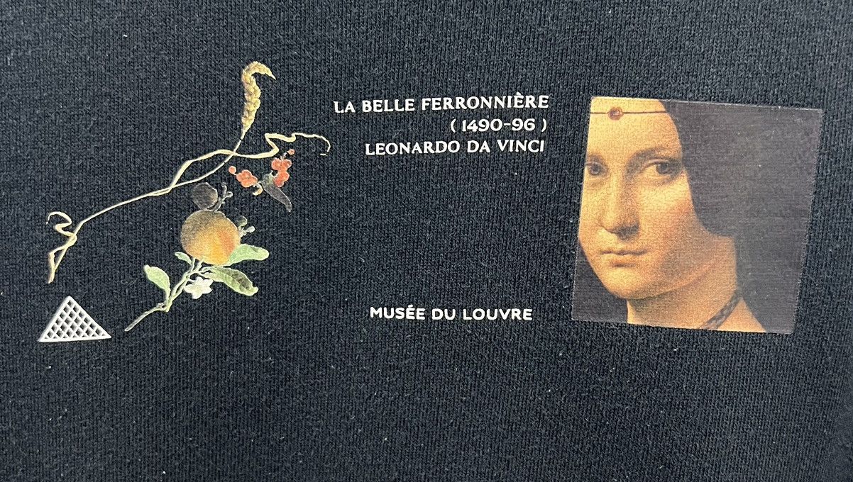 Vintage VINTAGE LA BELLE FERRONNIERE LEONARDO DA VINCI SWEATSHIRT Size US L / EU 52-54 / 3 - 3 Thumbnail
