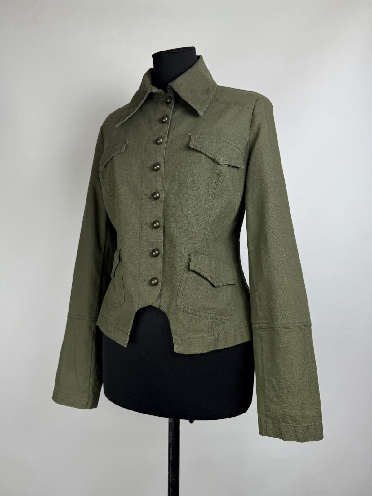 Ann Demeulemeester VNTG Napoleon Asymmetrical Jacket Ifsixwasnine LGB Balmain Size US S / EU 44-46 / 1 - 3 Thumbnail