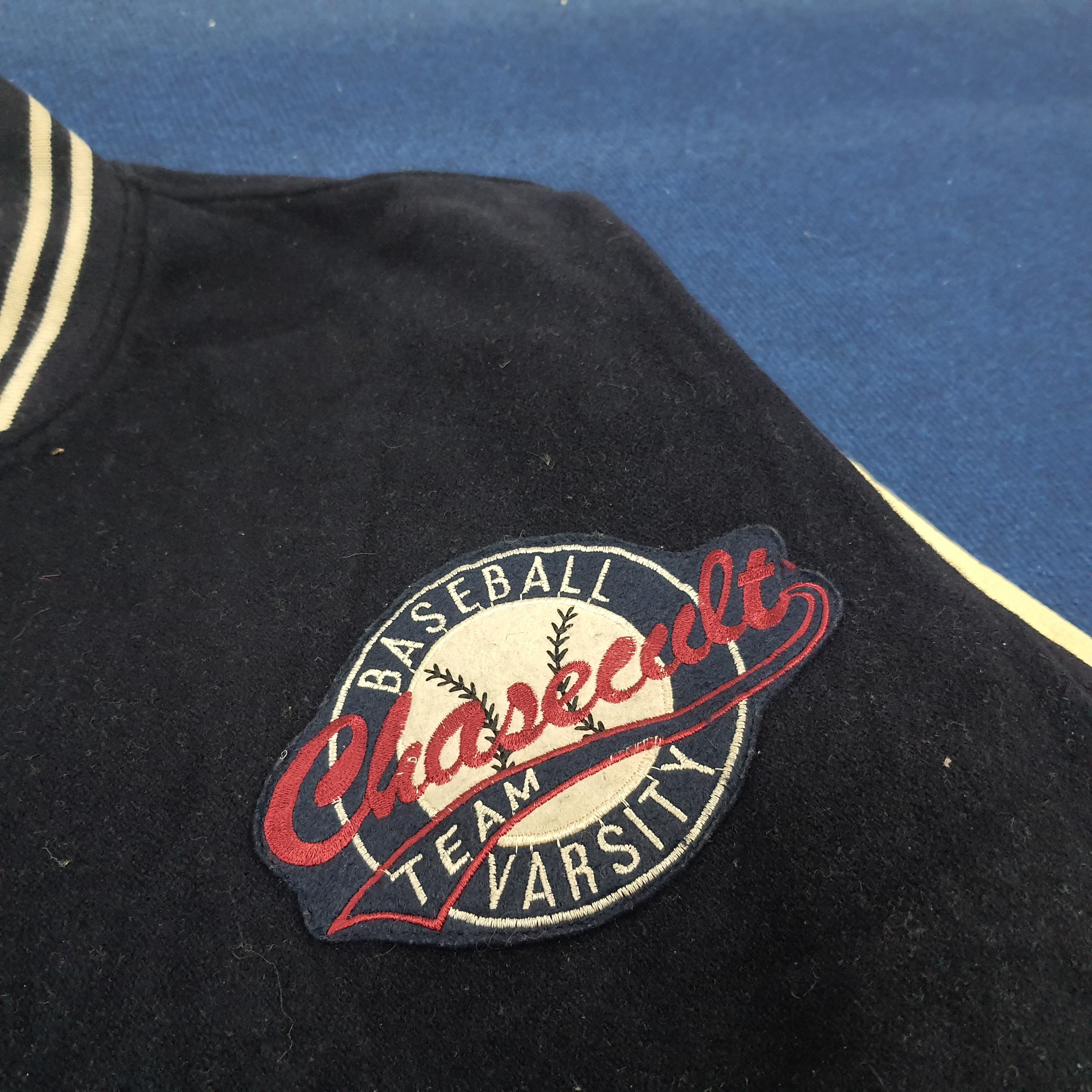 MLB × Vintage Vintage CHASECULT Baseball Team Varsity Jacket Size US XL / EU 56 / 4 - 4 Thumbnail