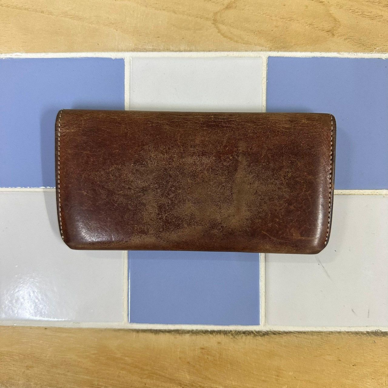 Porter Porter Yoshida Hoff Vintage Leather Long Wallet Japan Size ONE SIZE - 1 Thumbnail