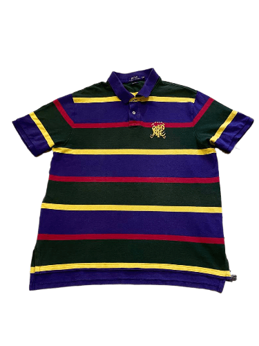 Polo Ralph Lauren Polo Ralph Lauren Custom Fit Striped Polo Size XXL Size US XXL / EU 58 / 5 - 1 Thumbnail