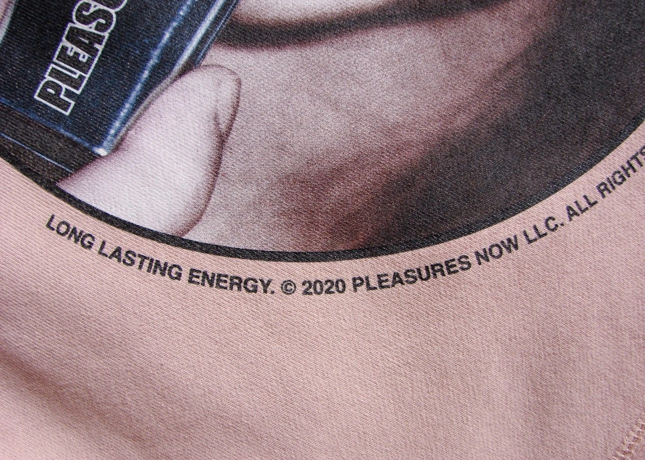 Pleasures PLEASURES Pastel Pink 69V Battery Skate Hoodie Sweater Size US M / EU 48-50 / 2 - 7 Thumbnail