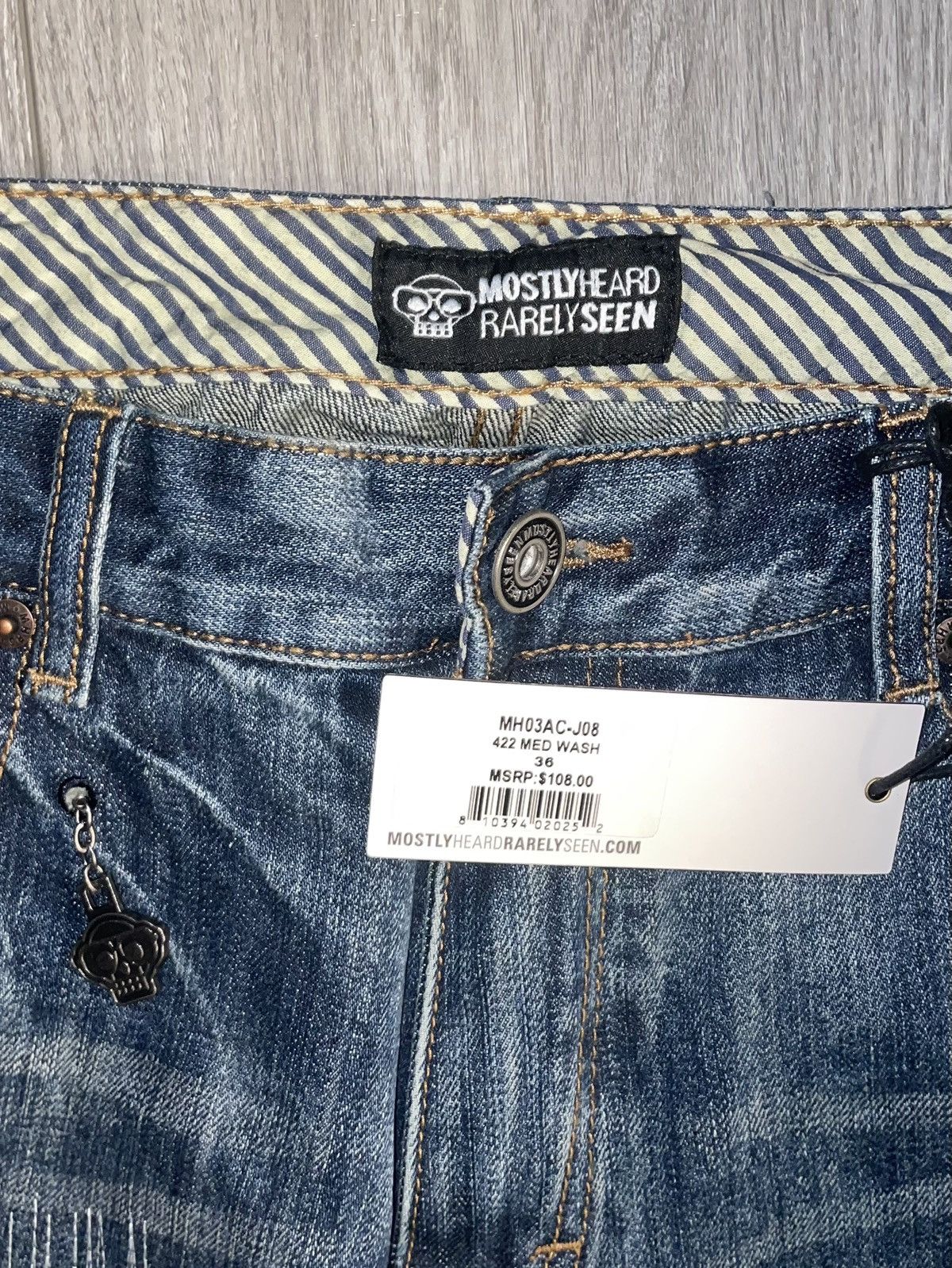 Mostly Heard Rarely Seen Size 36 MHRS Jeans Size US 36 / EU 52 - 6 Thumbnail