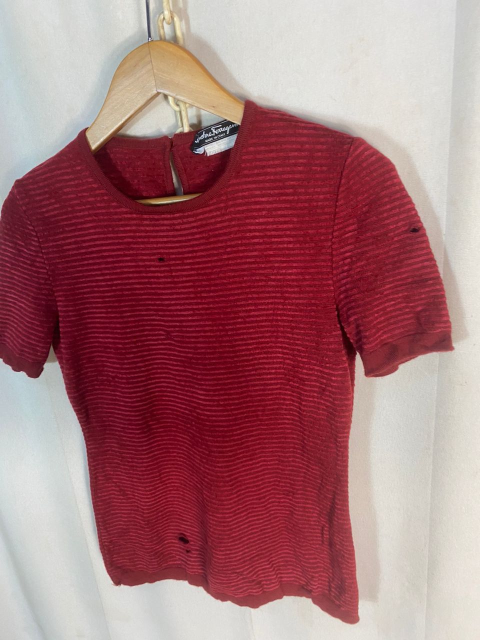 Salvatore Ferragamo Salvatore ferragamo stripe blouse shirt Size S / US 4 / IT 40 - 11 Thumbnail
