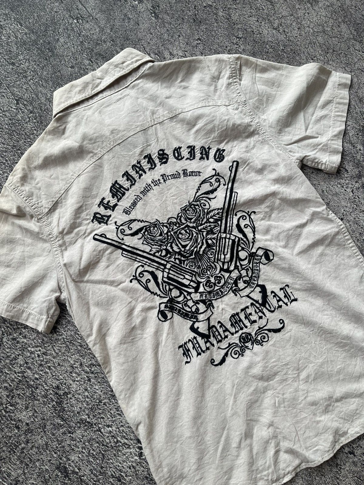 Japanese Brand Y2K Daily news ifsixwasnine shirt Size US M / EU 48-50 / 2 - 1 Thumbnail