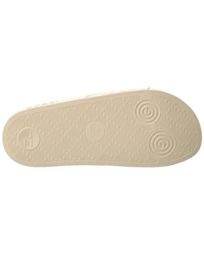 Gucci o1mt1gz0225 Slides Microg In Ivory Size US 7.5 / EU 40-41 - 5 Thumbnail