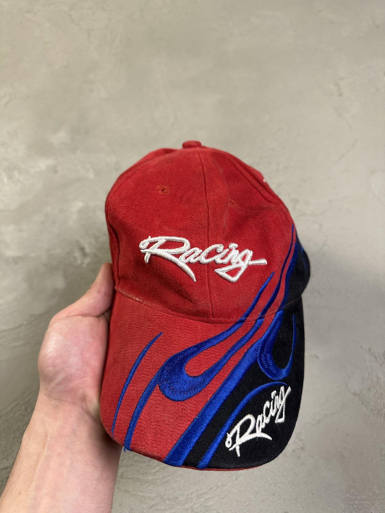 Vintage Vintage Y2k Tribal Racing Cap Size ONE SIZE - 2 Thumbnail
