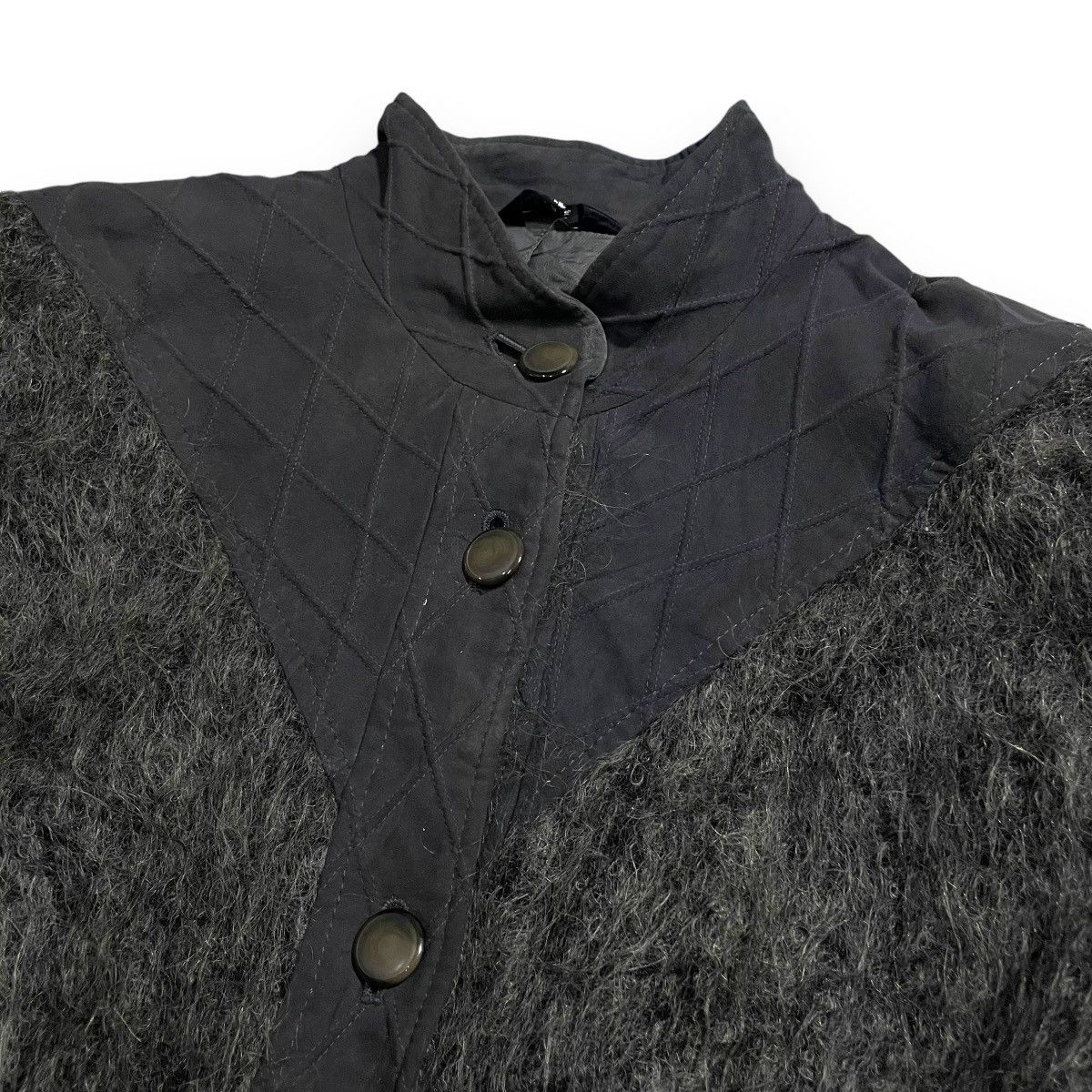 20471120 × Beauty Beast × Japanese Brand 🇯🇵 ROBERTA MOHAIR BUTTON UP JACKET Size M / US 6-8 / IT 42-44 - 5 Thumbnail