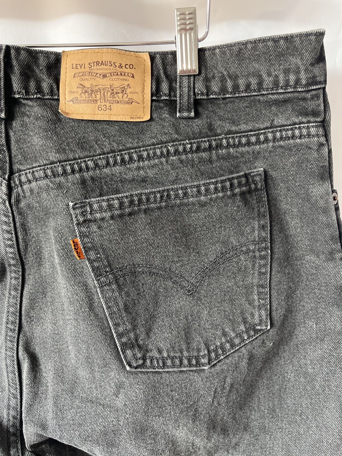 Levi's Levi’s Vintage 634 Orange Tab Jeans Streetwear Y2K Size US 38 / EU 54 - 2 Thumbnail