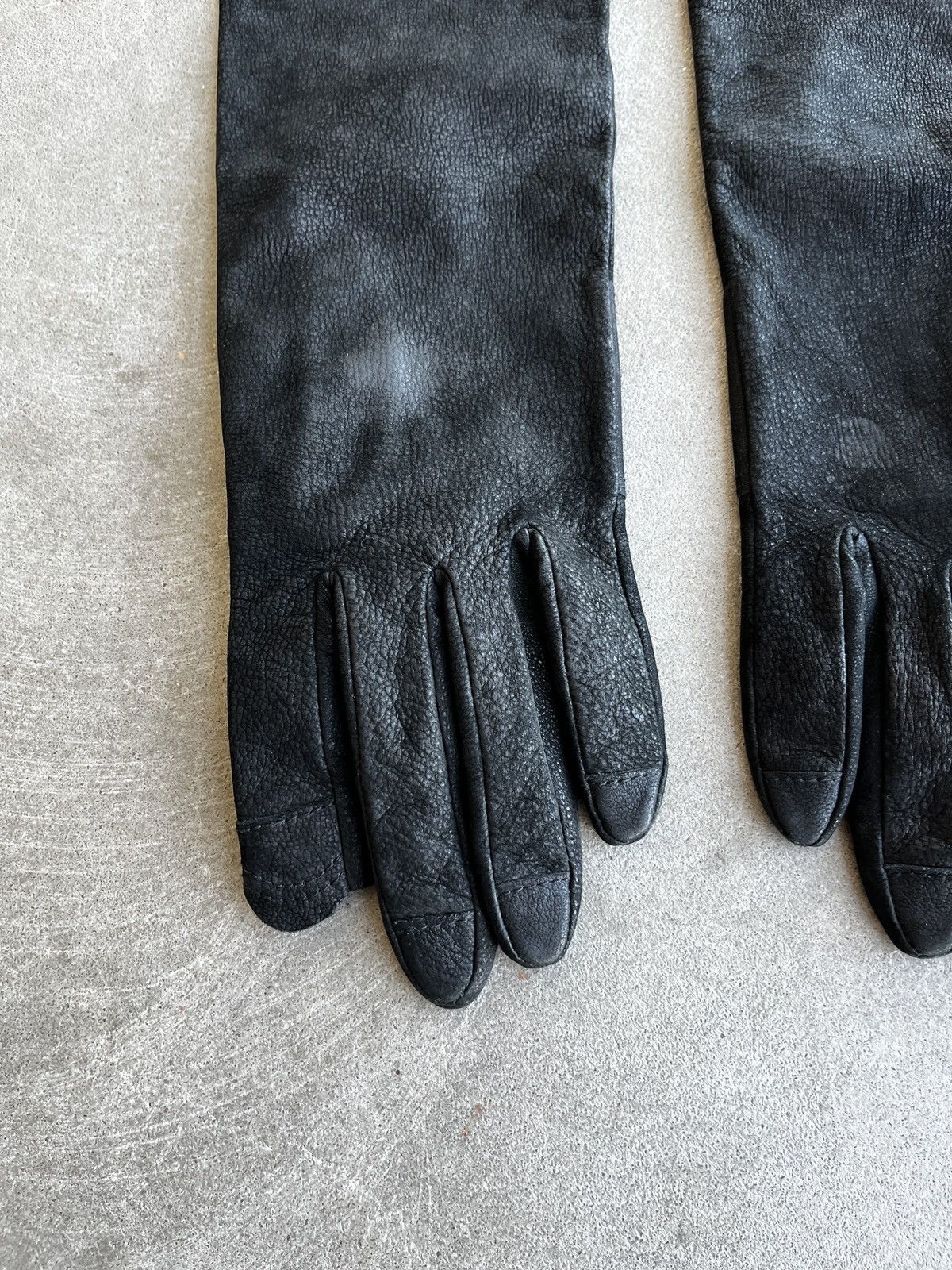 Rick Owens Rick Owens Goatskin Leather Gloves (unisex) Size ONE SIZE - 10 Thumbnail