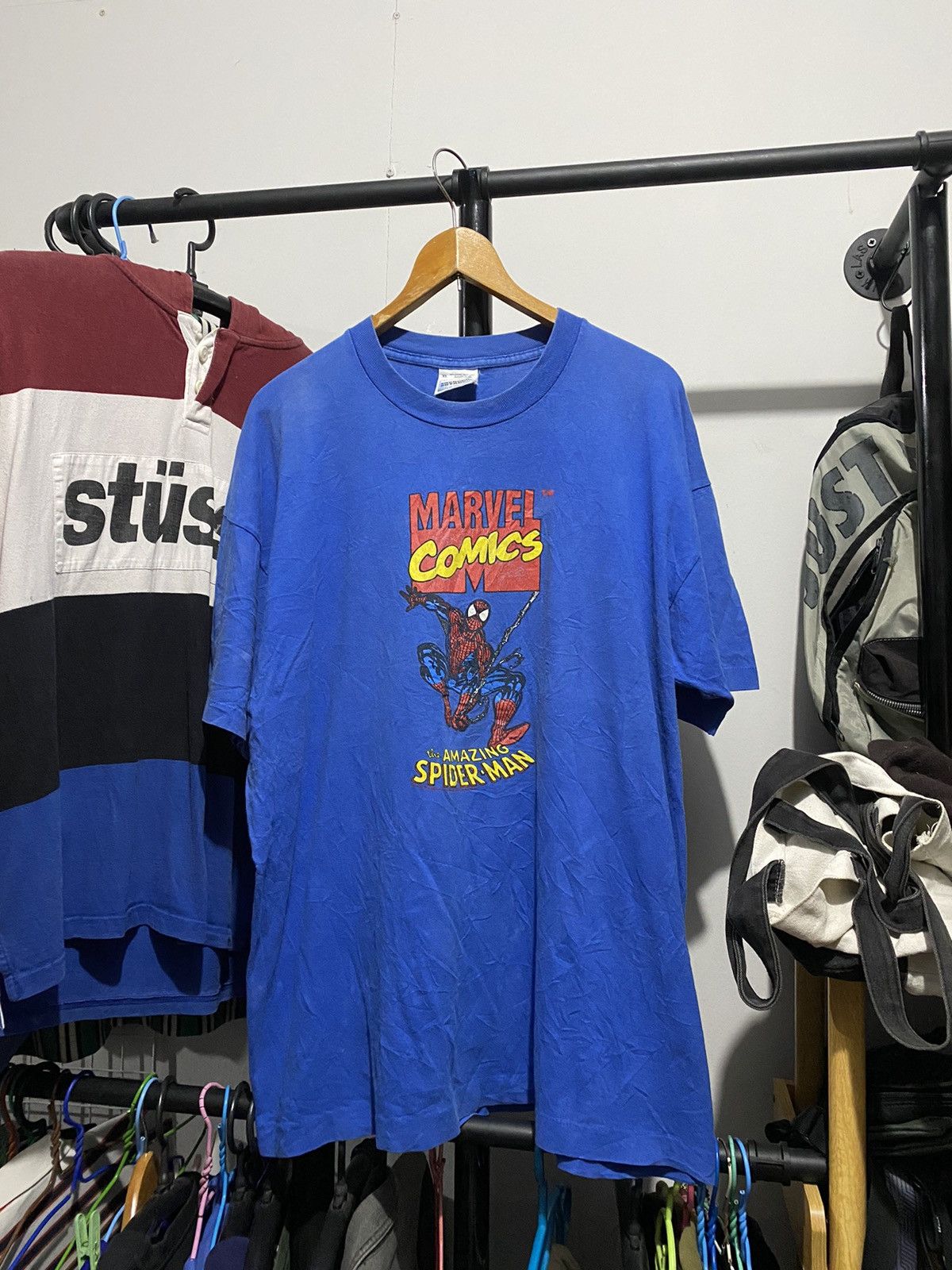 Band Tees × Marvel Comics Spider Man Marvel Comics T-shirt Size US XL / EU 56 / 4 - 1 Thumbnail
