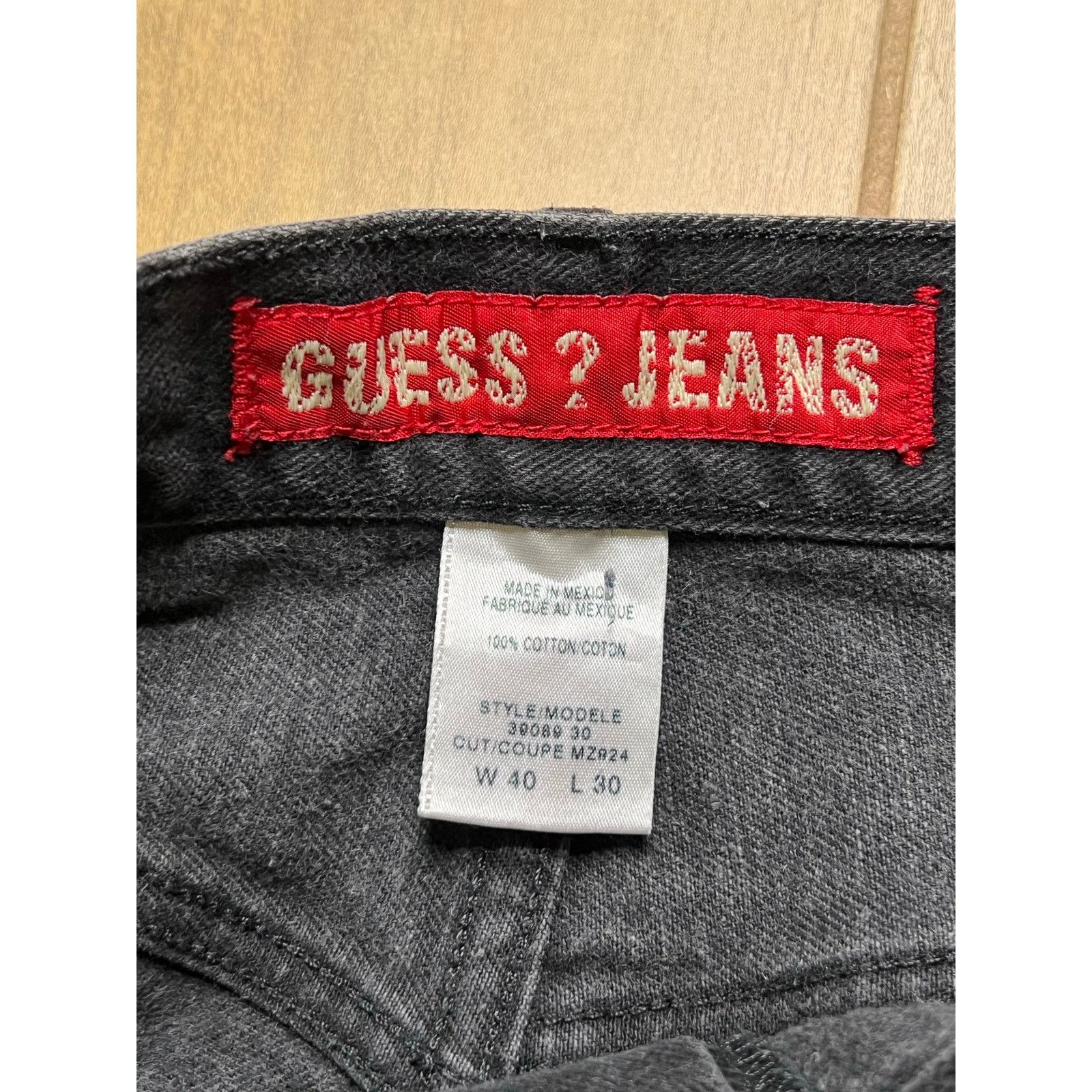 Guess Vintage Guess Jeans Black Denim Pants Mens 40x30 Y2K baggy Size US 40 / EU 56 - 4 Thumbnail