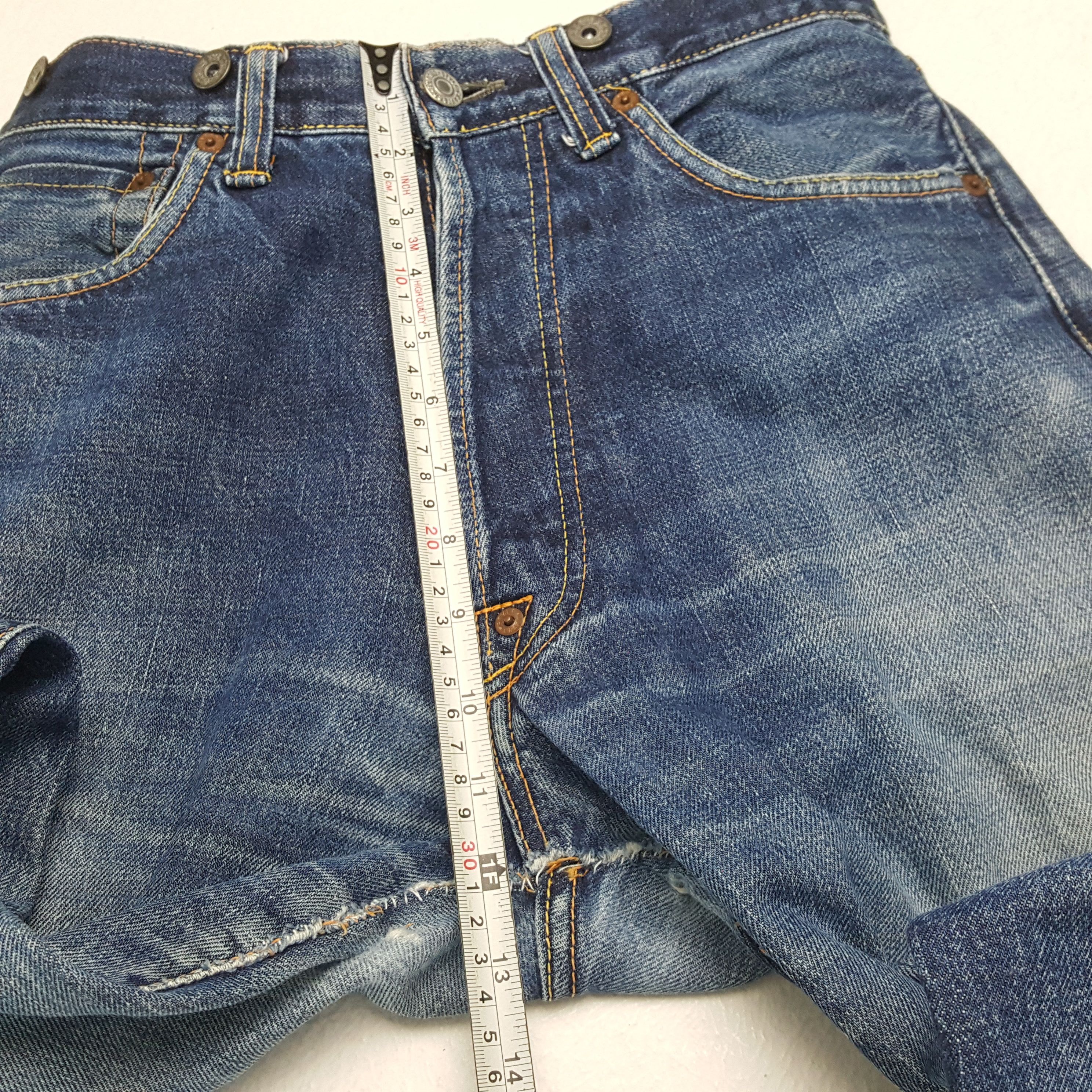Evisu × Japanese Brand × Vintage EVIS Japanese Brand Streetwear Custom Daicock Jeans Size US 28 / EU 44 - 8 Thumbnail
