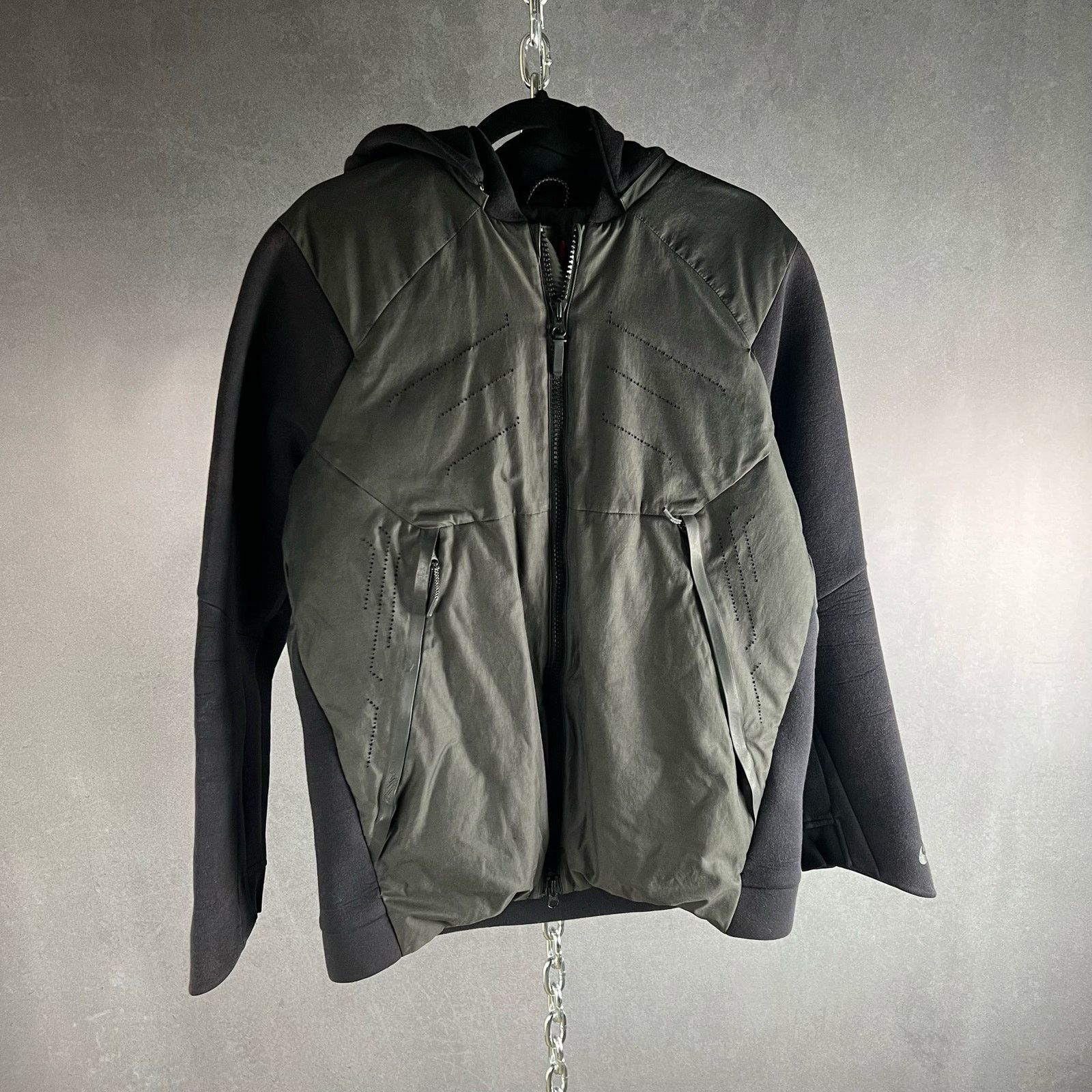 Nike Nike tech aerolab puffer zip up jacket hoodie combo Size US M / EU 48-50 / 2 - 1 Thumbnail