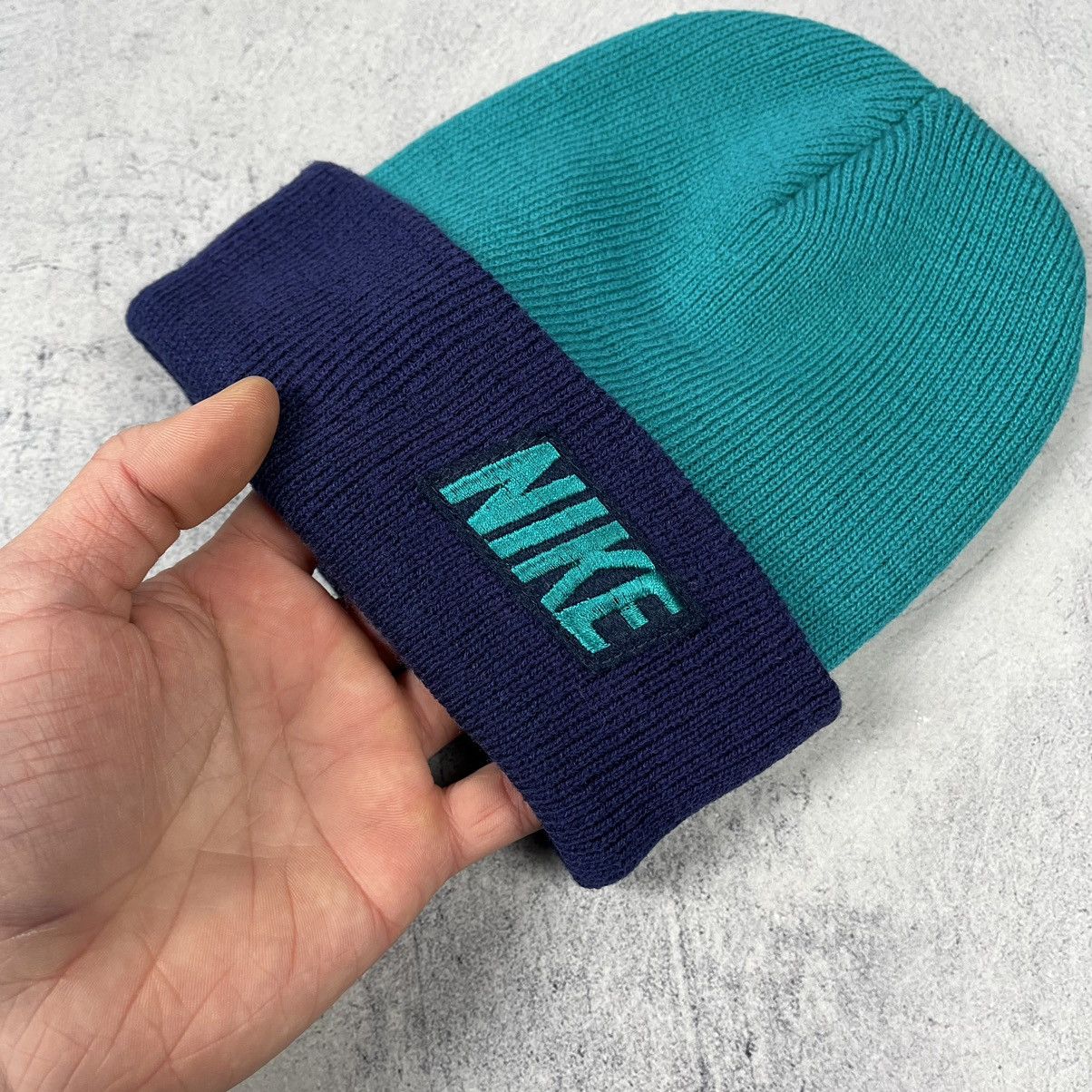 Nike Vintage Nike big logo y2k beanie hat 90’s Size ONE SIZE - 3 Thumbnail