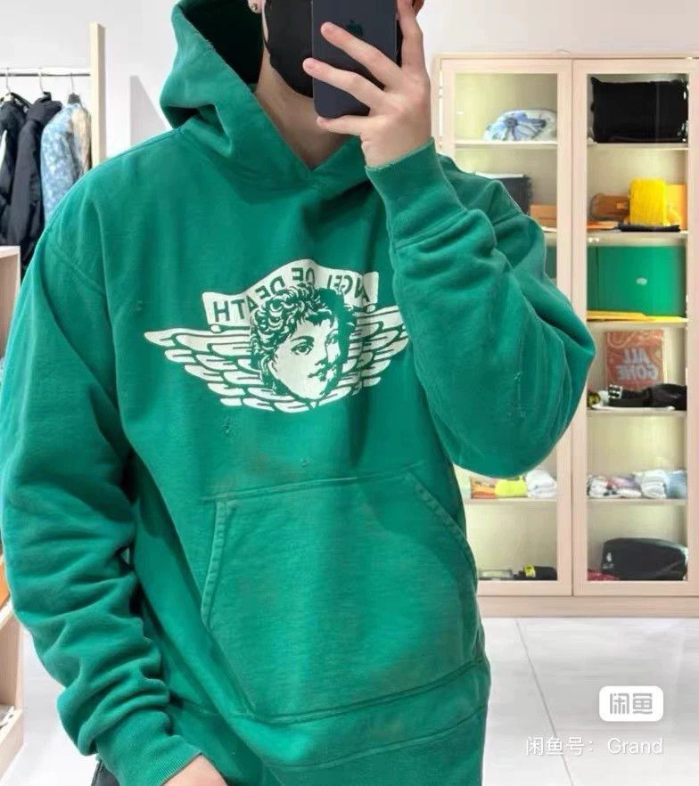Saint Michael SAINT MICHAEL ANGEL WING DISTRESSED HOODIE NEW M Size US M / EU 48-50 / 2 - 5 Thumbnail