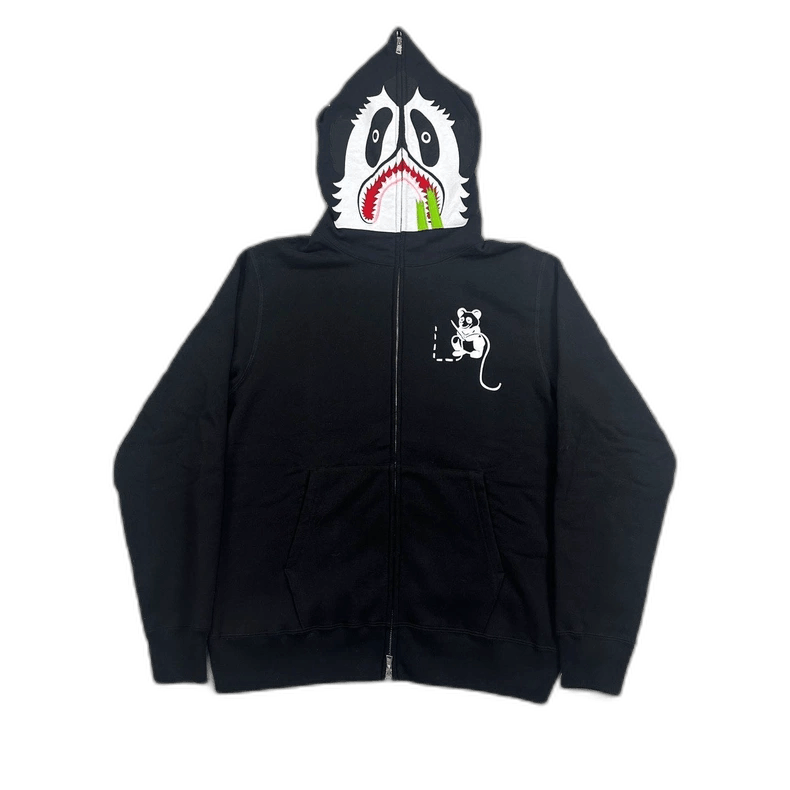 Bape BAPE Chengdu Panda Shark Zip Hoodie Size US XL / EU 56 / 4 - 1 Thumbnail