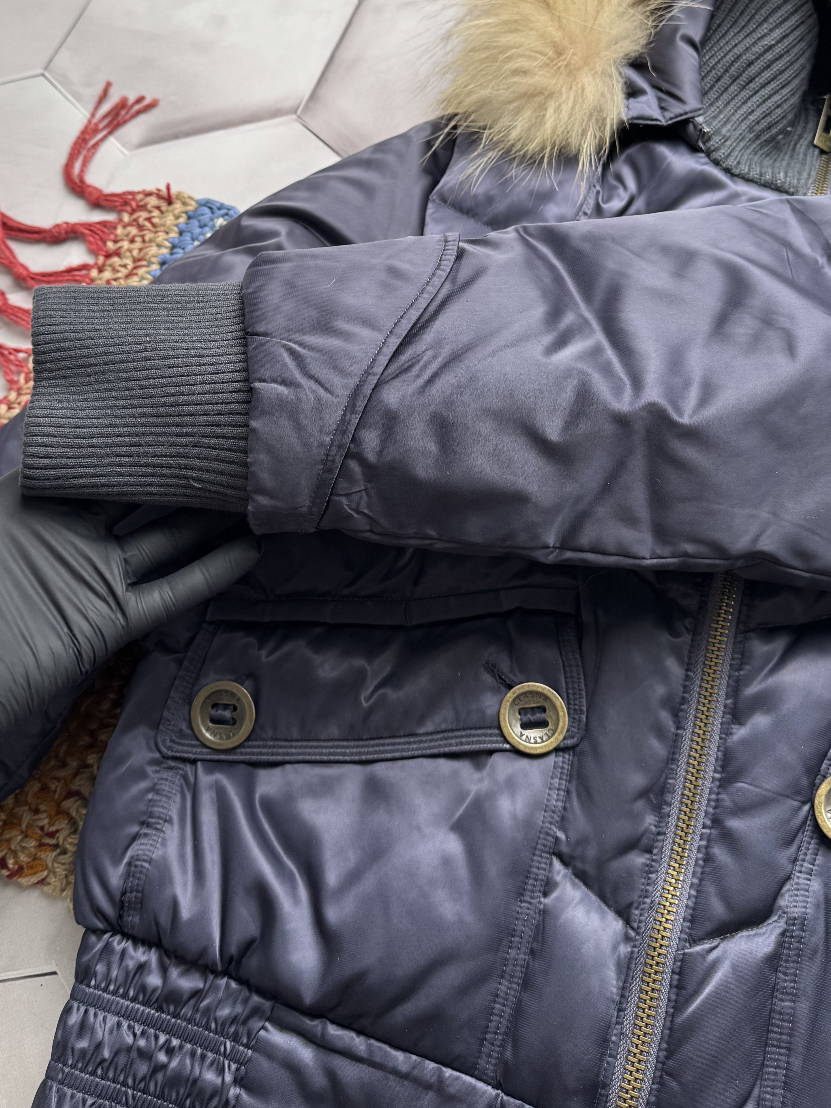 Vintage Down Puffer Cropped Jacket A715