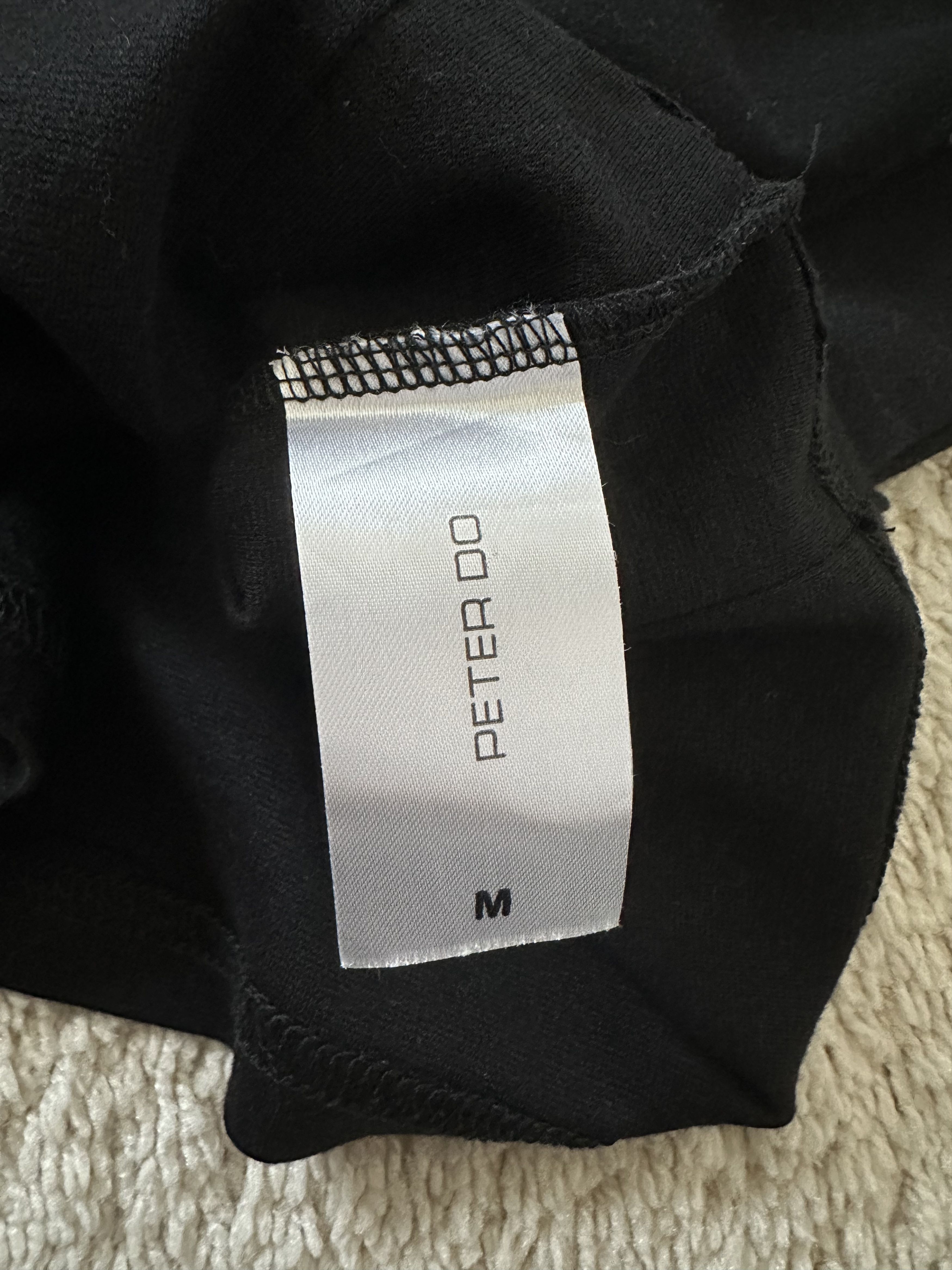Peter Do Peter Do Creased Tank Top (Black) Size M / US 6-8 / IT 42-44 - 5 Thumbnail