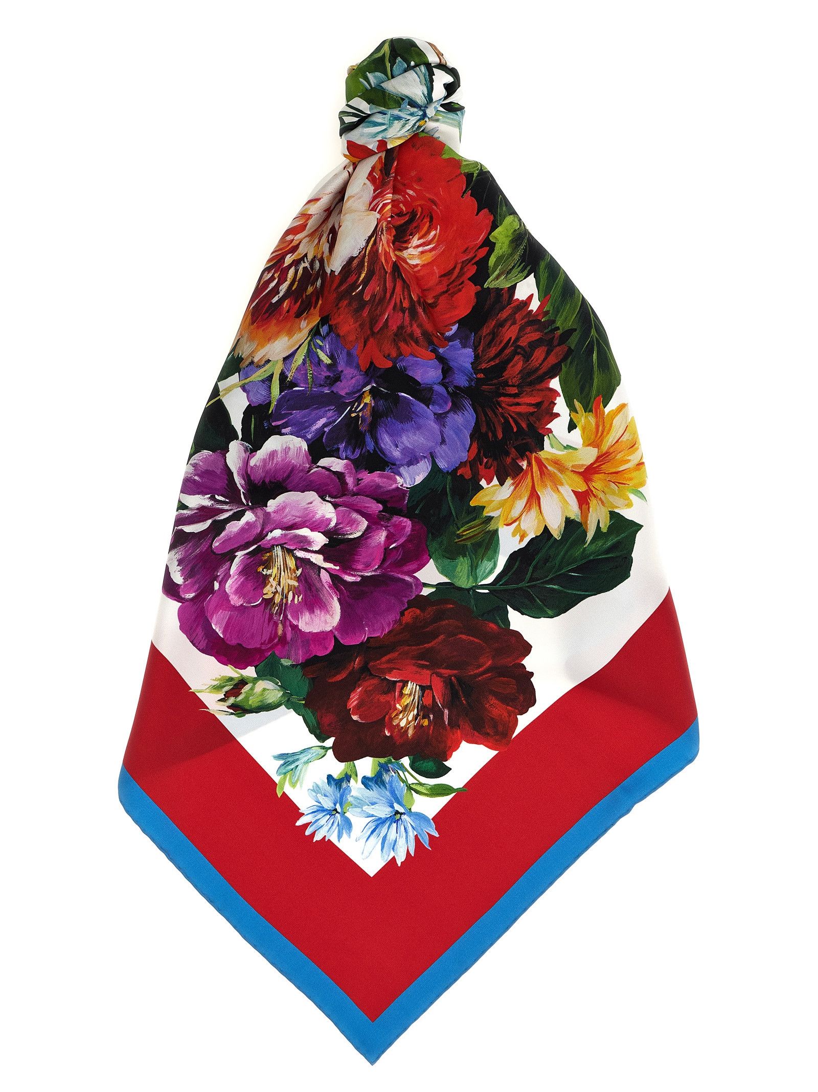 Dolce & Gabbana Floral Print Scarf Size ONE SIZE - 1 Thumbnail