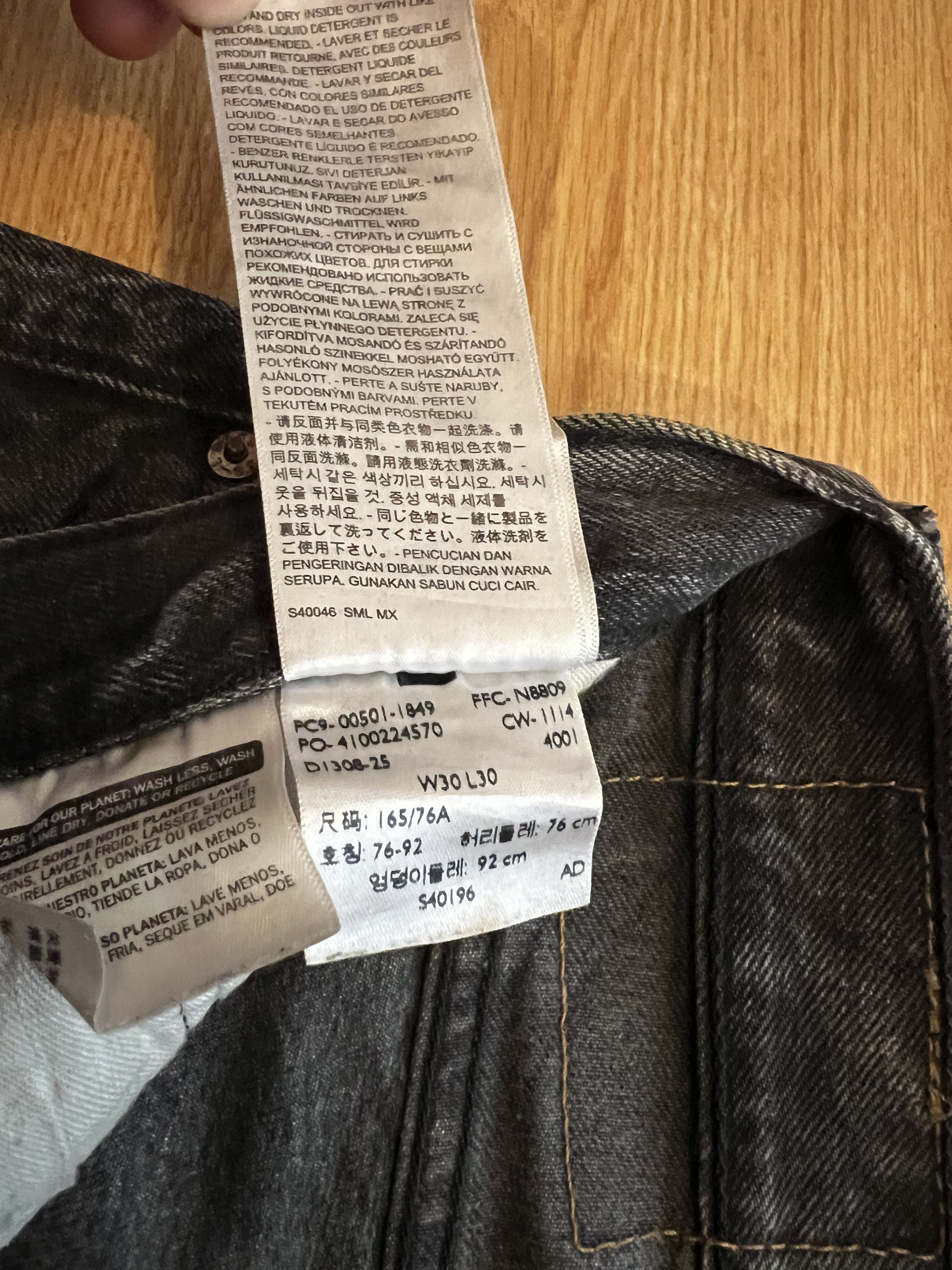 Warren Lotas Warren Lotas HAMMER Denim grey Size US 30 / EU 46 - 14 Thumbnail