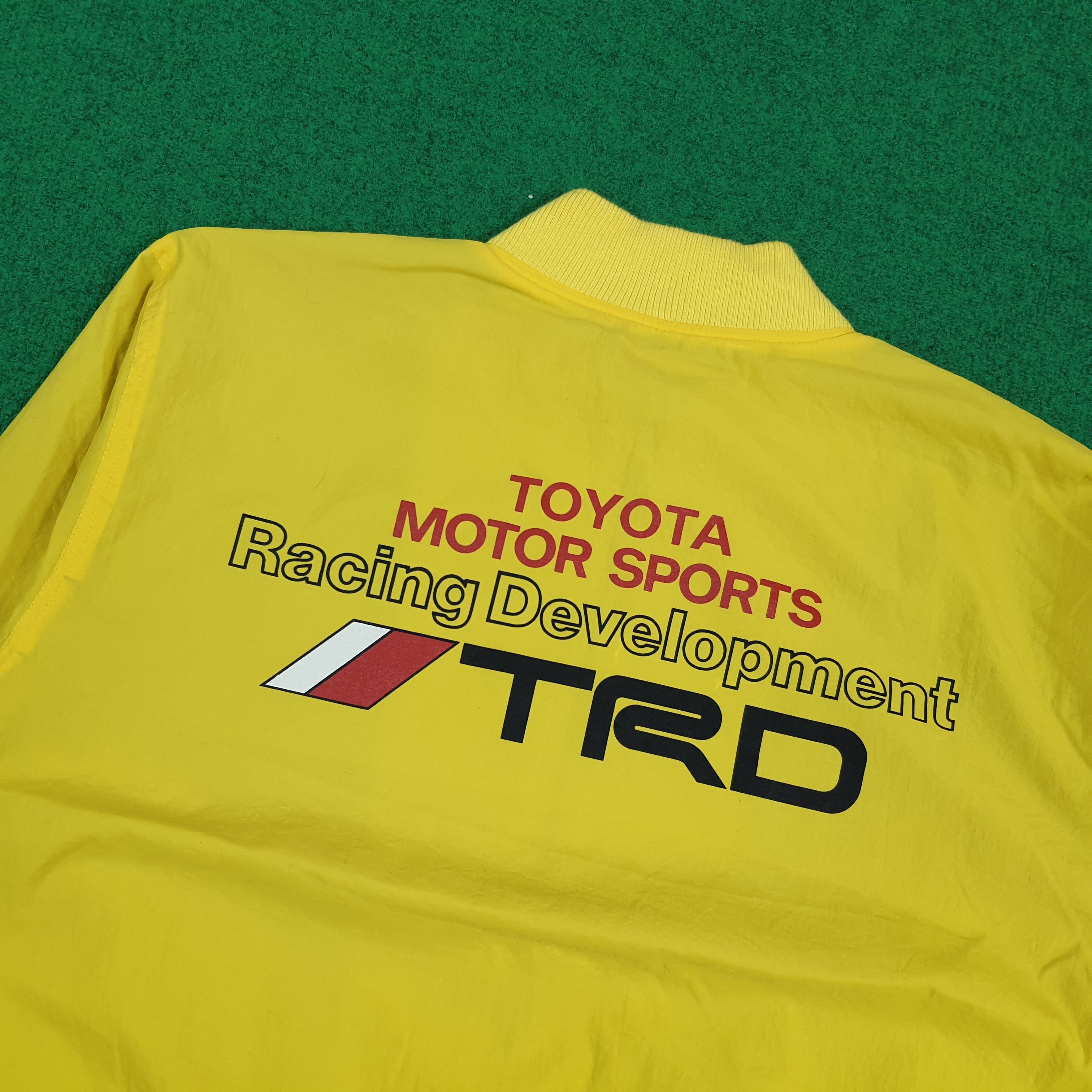 Japanese Brand Vintage 90s Toyota TRD Motorsports JDM Bomber Jacket C300N1 Size US L / EU 52-54 / 3 - 2 Thumbnail