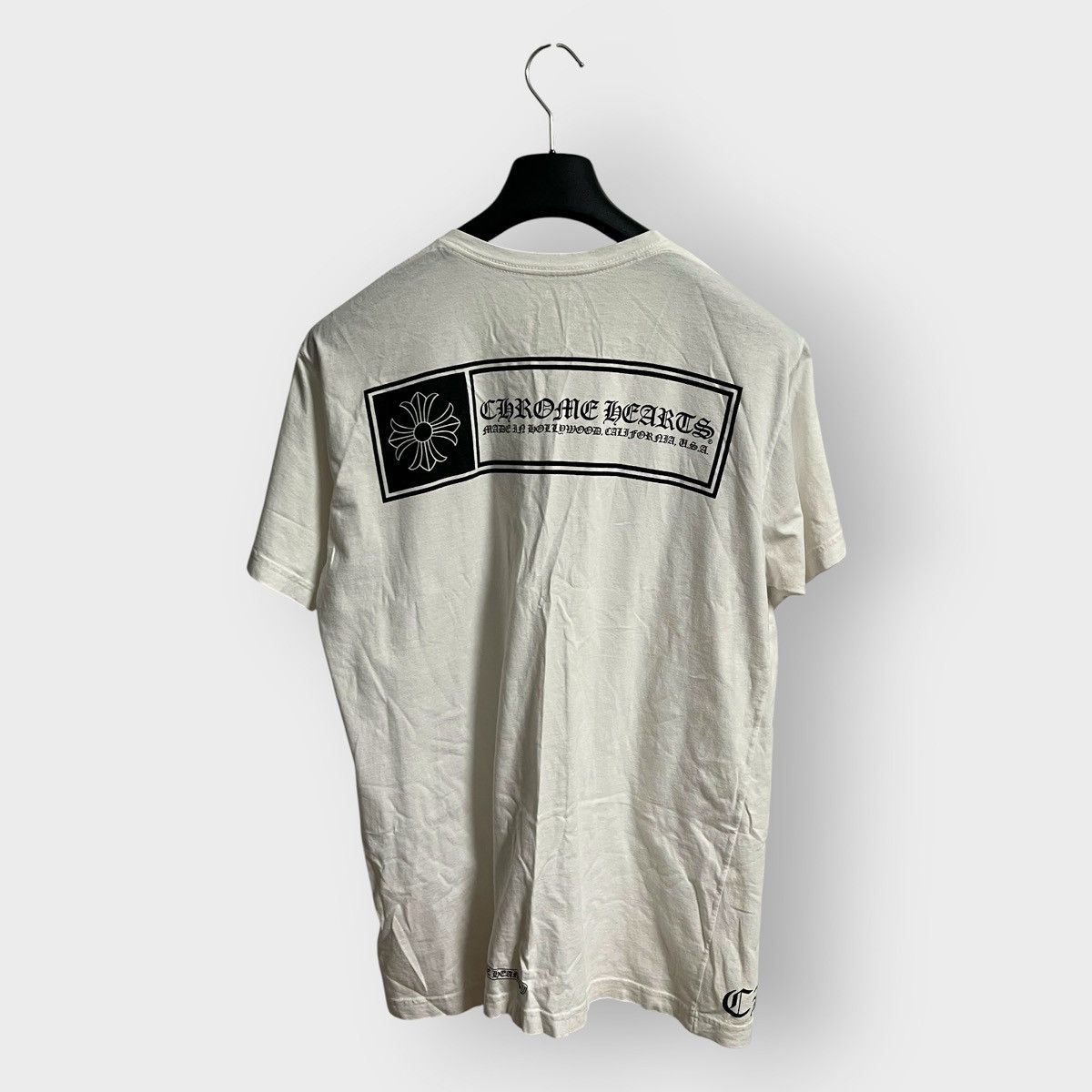 Chrome Hearts RARE! 2010s Chrome Hearts Box Logo Cross Tee Size US L / EU 52-54 / 3 - 1 Thumbnail