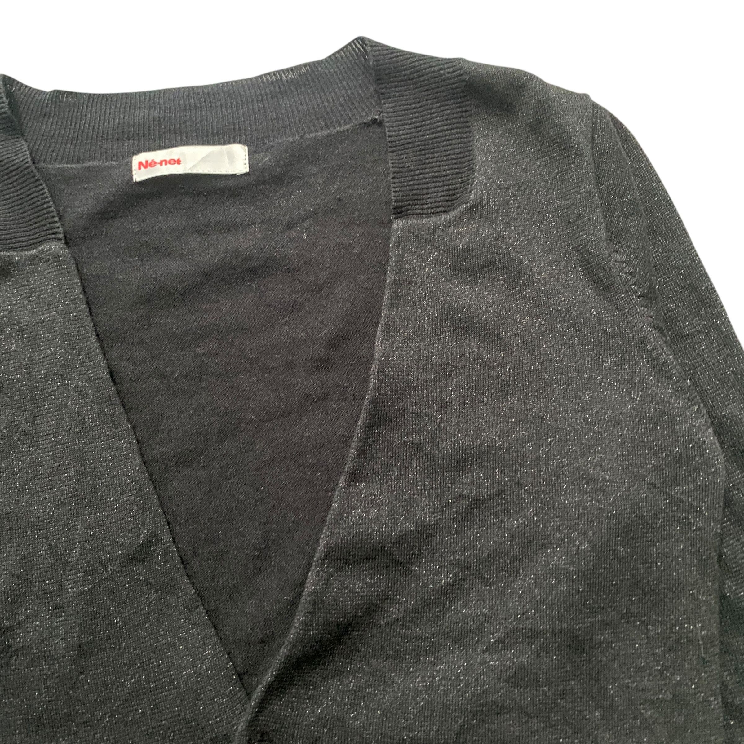 Issey Miyake Rare Ne Net Cardigan Glitter by Issey Miyake Size M / US 6-8 / IT 42-44 - 4 Thumbnail