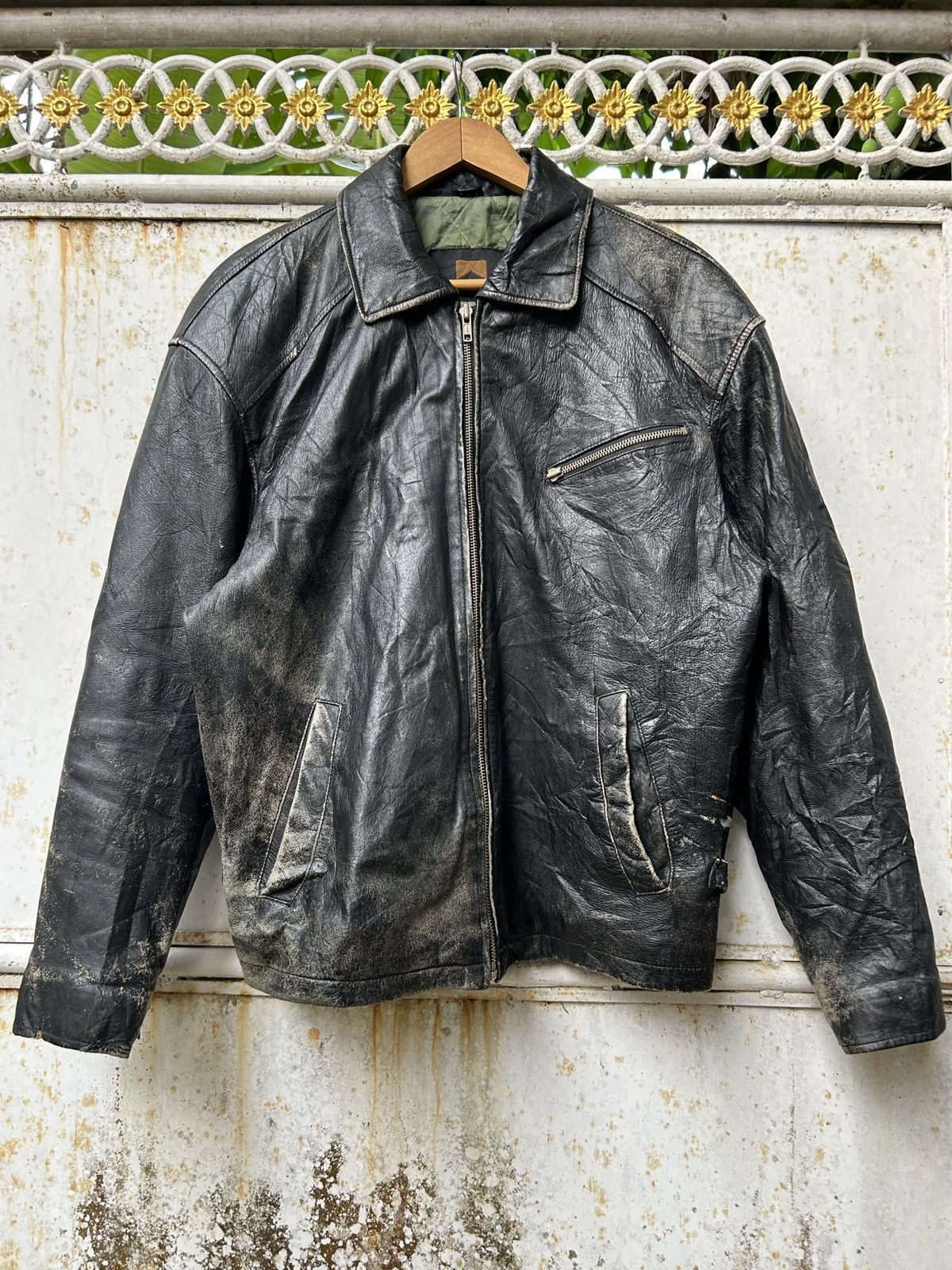 Marlboro Vintage Marlboro Lamb Leather Jacket Bomber Size US M / EU 48-50 / 2 - 3 Thumbnail