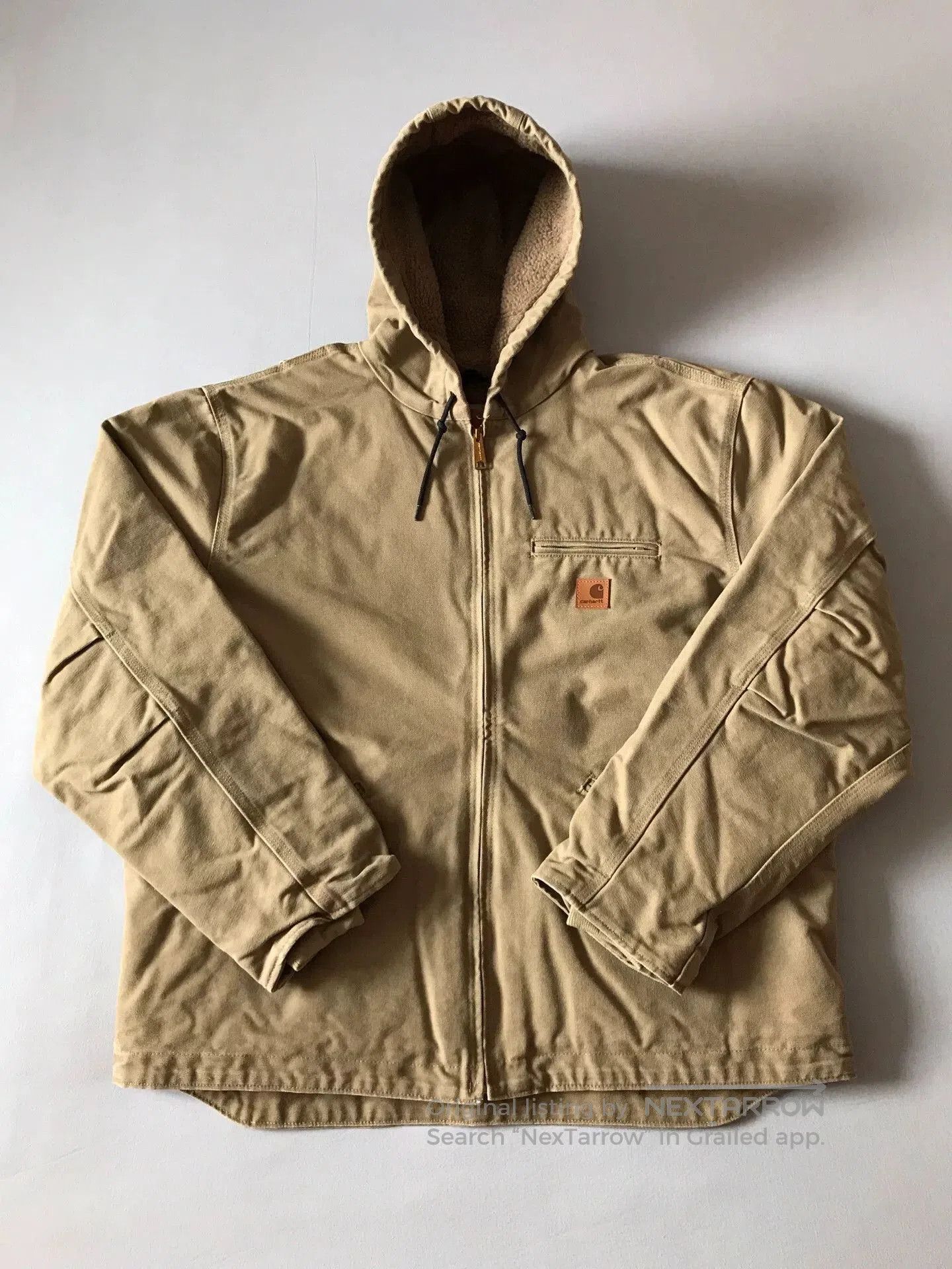 Carhartt Carhartt J141 Hooded Canvas Jacket. Size US XL / EU 56 / 4 - 1 Thumbnail
