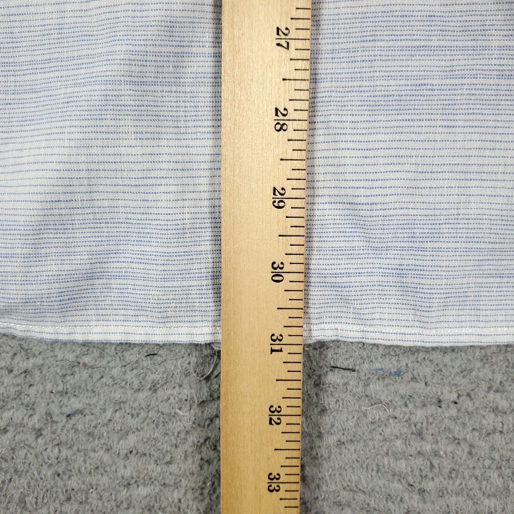 Tommy Bahama Tommy Bahama Shirt Mens Size XL Blue Striped Linen Blend Button Up Long Sleeve Size US XL / EU 56 / 4 - 5 Thumbnail
