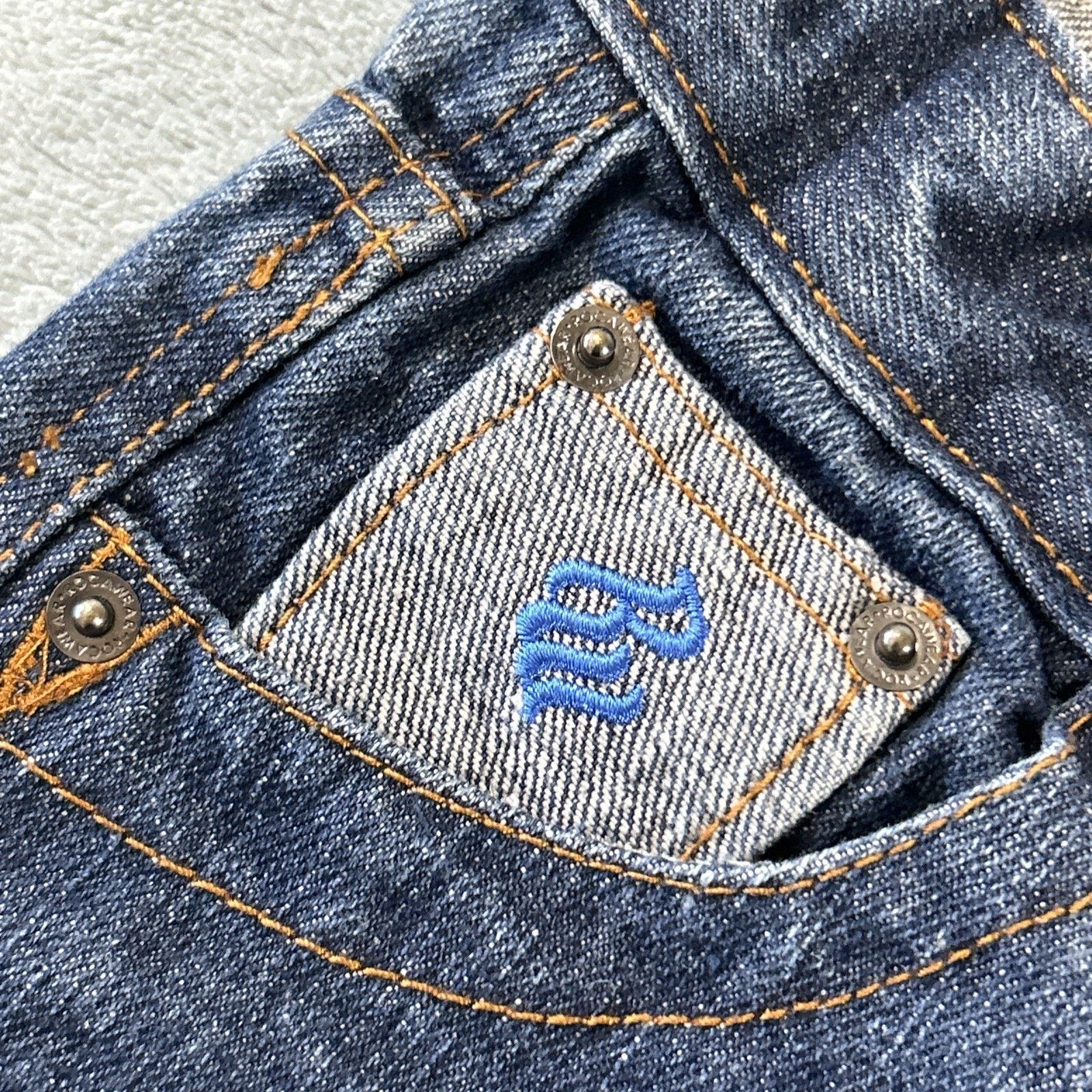 Rocawear Straight Jeans Youth Boys 7 24x22 Rocawear Loose Hamiltom Size US 26 / EU 42 - 5 Thumbnail