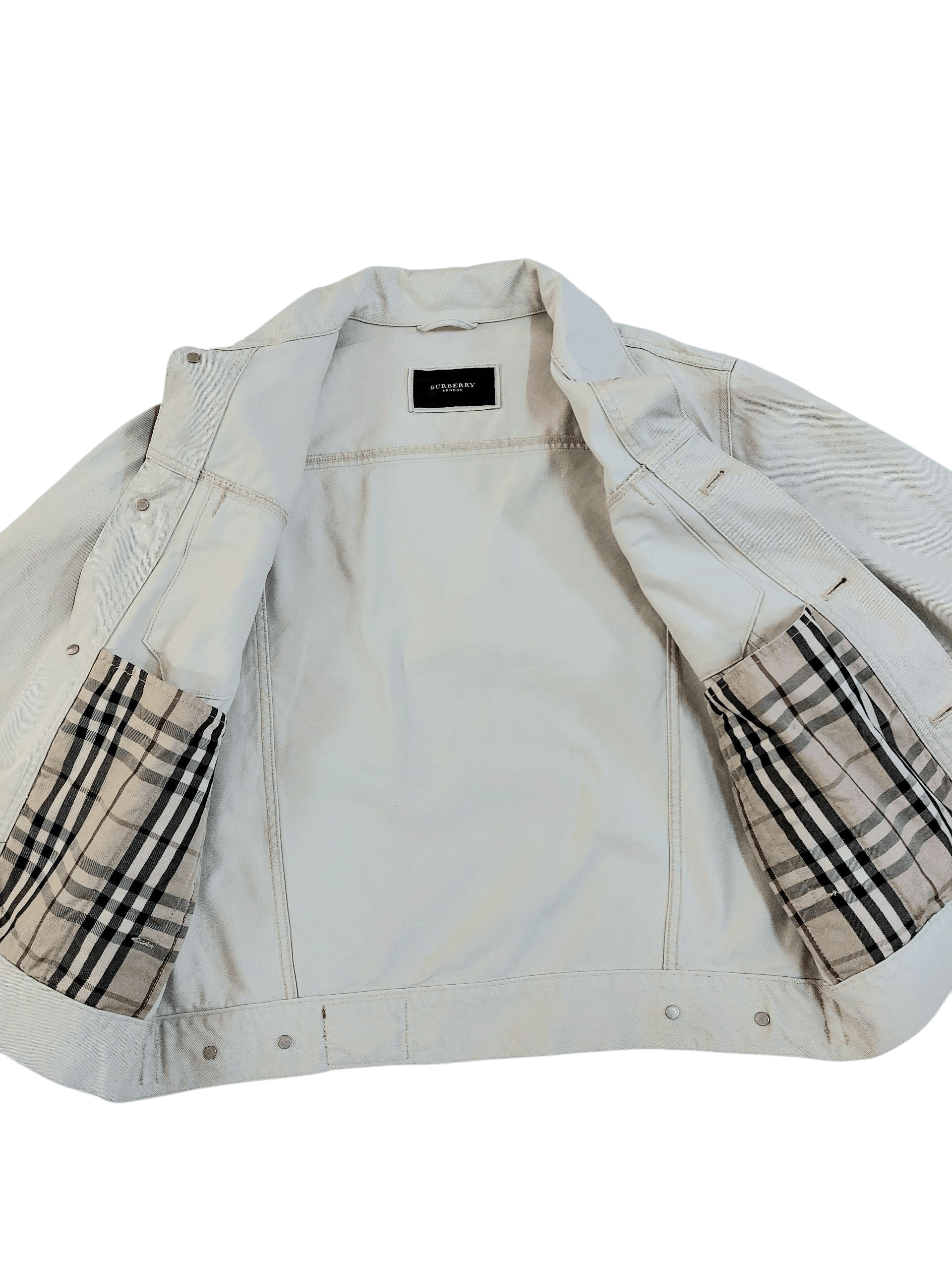 Burberry Burberry London Riders Denim Jacket Size US M / EU 48-50 / 2 - 2 Thumbnail