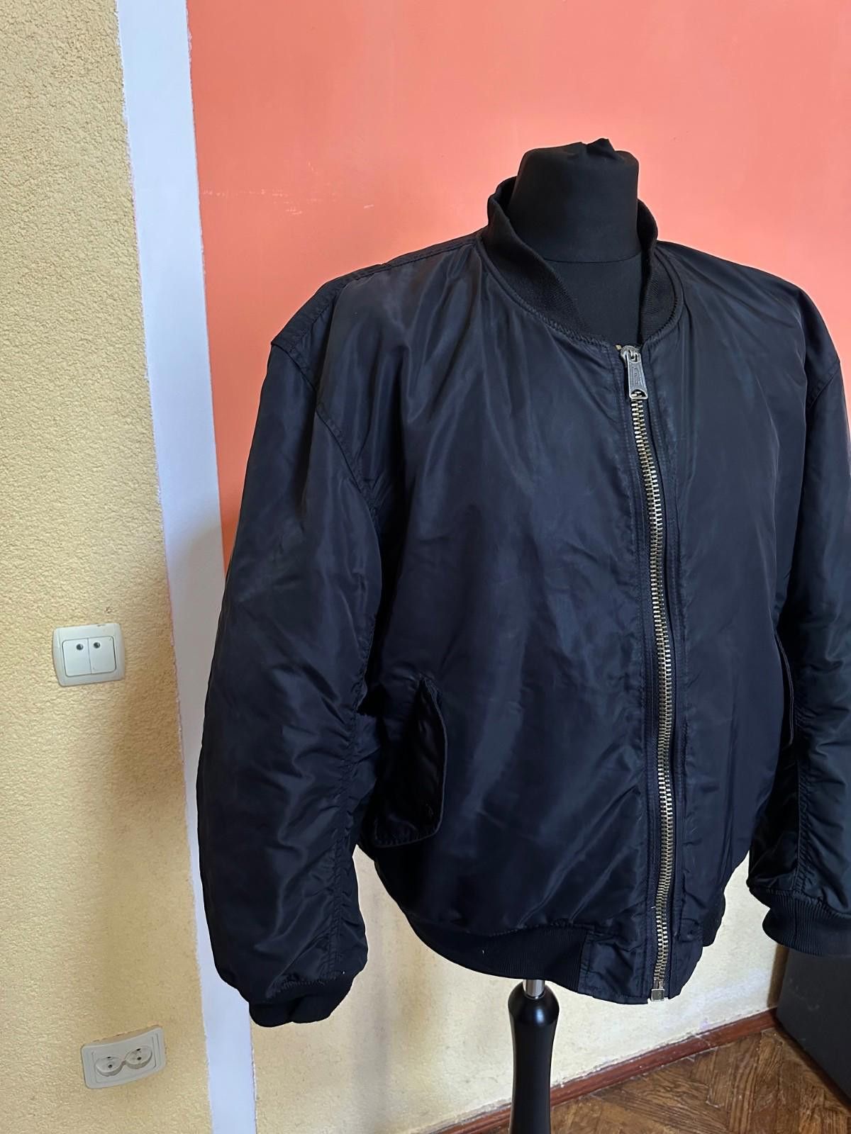Other Vintage MA 1 Intermediate Flyers Black Bomber Jacked Size L Size US L / EU 52-54 / 3 - 2 Thumbnail