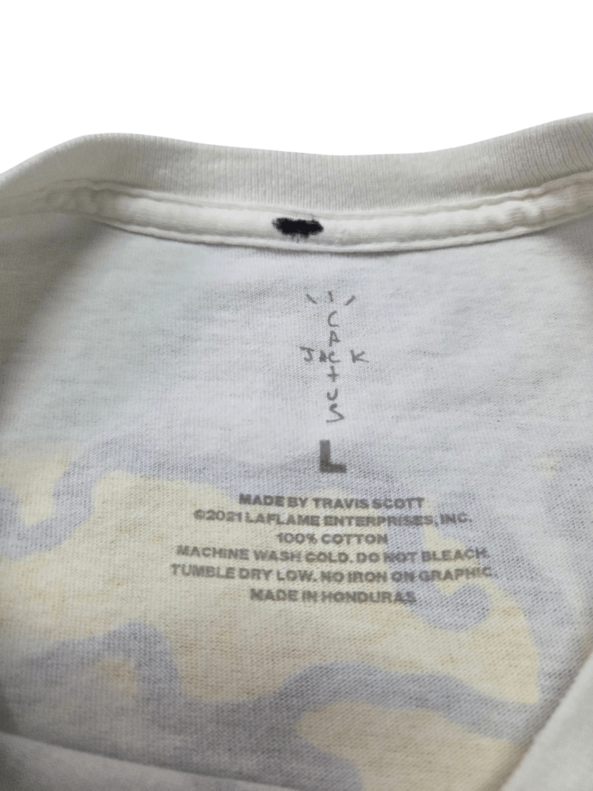 Fragment Design × Kaws × Travis Scott Travis Scott Cactus Jack x KAWS x Fragment Tee Size US L / EU 52-54 / 3 - 4 Thumbnail