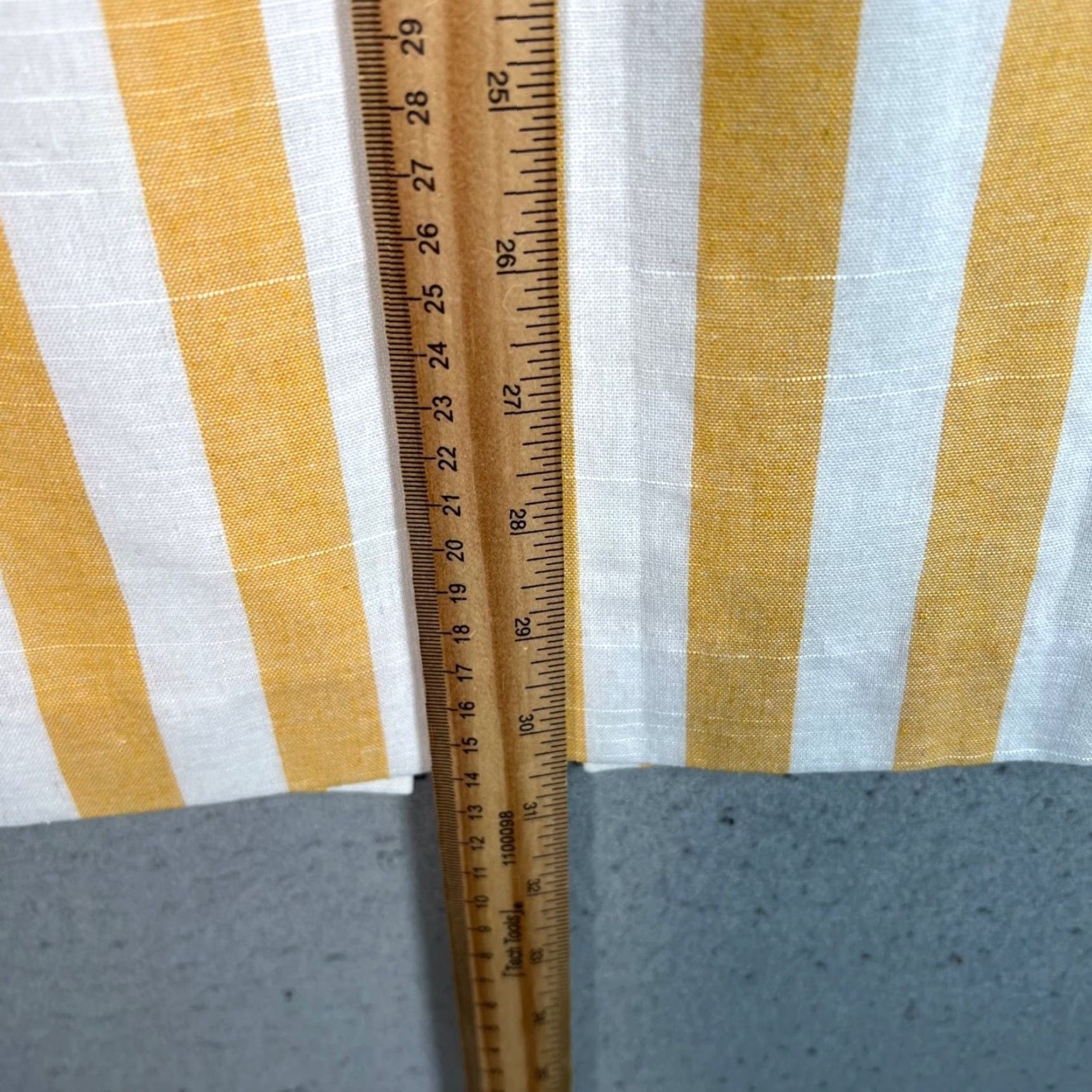 Vintage Alexia Admor Skirt Womens Size 10 Yellow Striped Knee Length Pencil Casual Vintage No Size 32" / US 10 / IT 46 - 5 Thumbnail