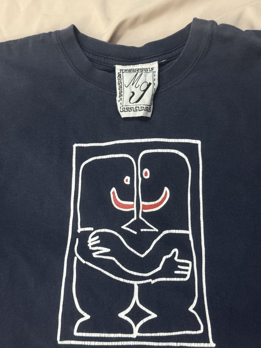 Vintage Vintage 90s Mark Gonzales T Shirt Size US M / EU 48-50 / 2 - 6 Thumbnail