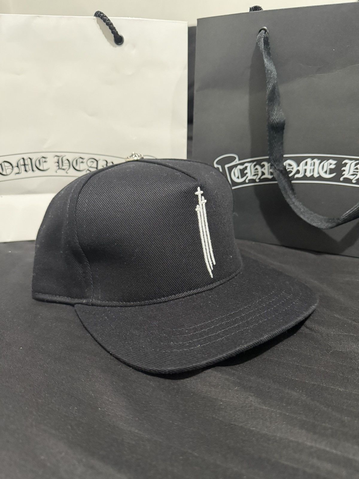 Chrome Hearts Chrome Hearts RS3 Baseball Hat Size ONE SIZE - 1 Thumbnail