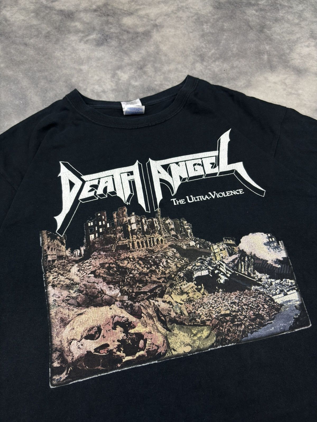 Band Tees × Vintage Death Angel Band rock Metal t shirt tee y2k affliction opium Size US L / EU 52-54 / 3 - 2 Thumbnail