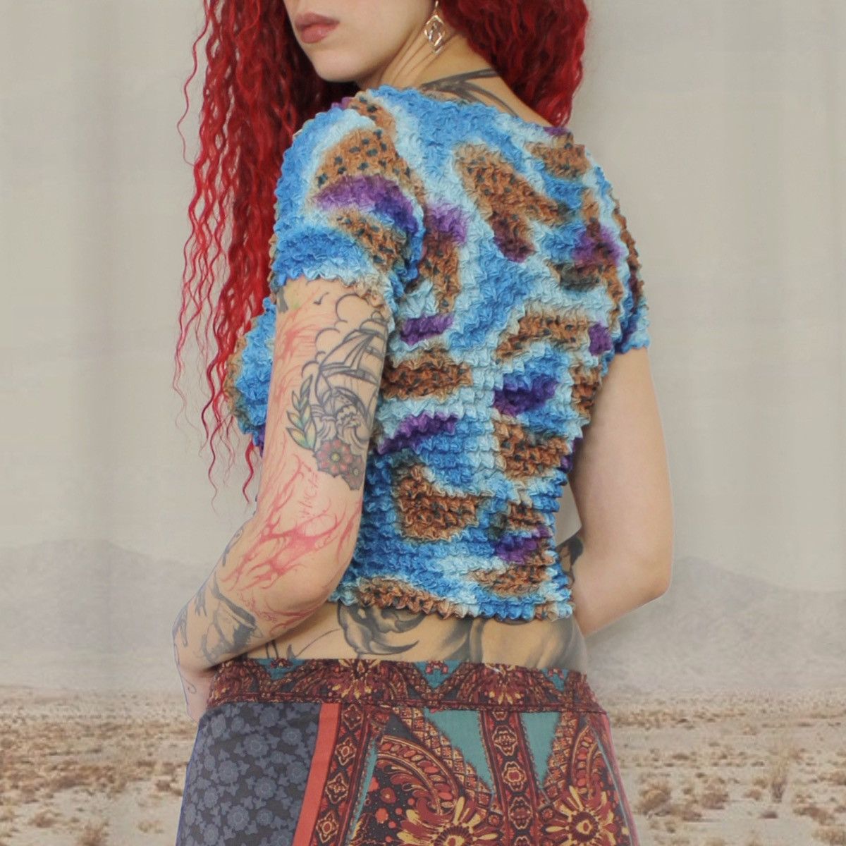 Other 🎭SPIKE BLUE TOP🎭 Size S / US 4 / IT 40 - 3 Thumbnail