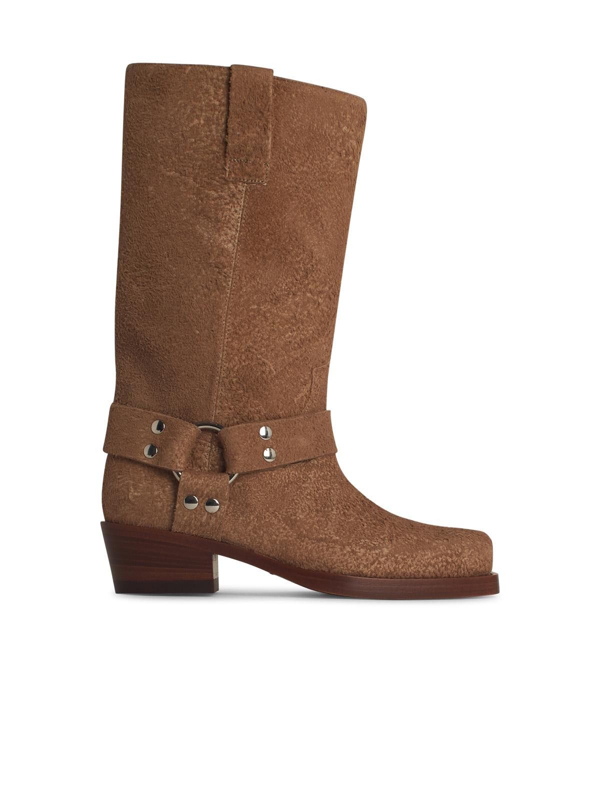 Paris Texas PARIS TEXAS 'Roxy' Beige Suede Boots Size US 7 / IT 37 - 1 Thumbnail