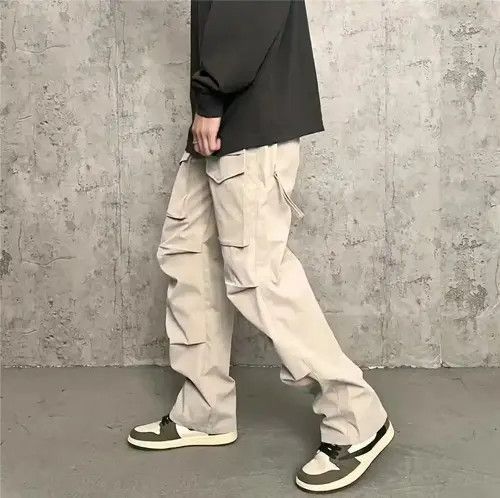 Designer × Japanese Brand × Vintage custom cargo pleated zipper utility pants Size US 28 / EU 44 - 3 Thumbnail