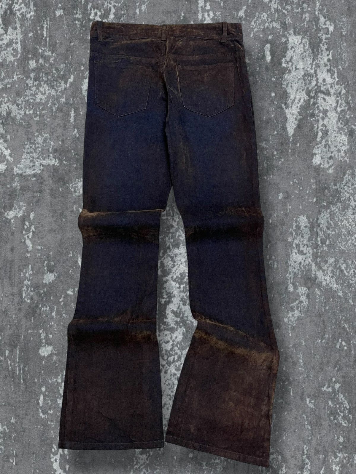 Japanese Brand Vintage 1990s Rare Japan Designer Weatherland Disco Denim Size US 29 - 8 Thumbnail